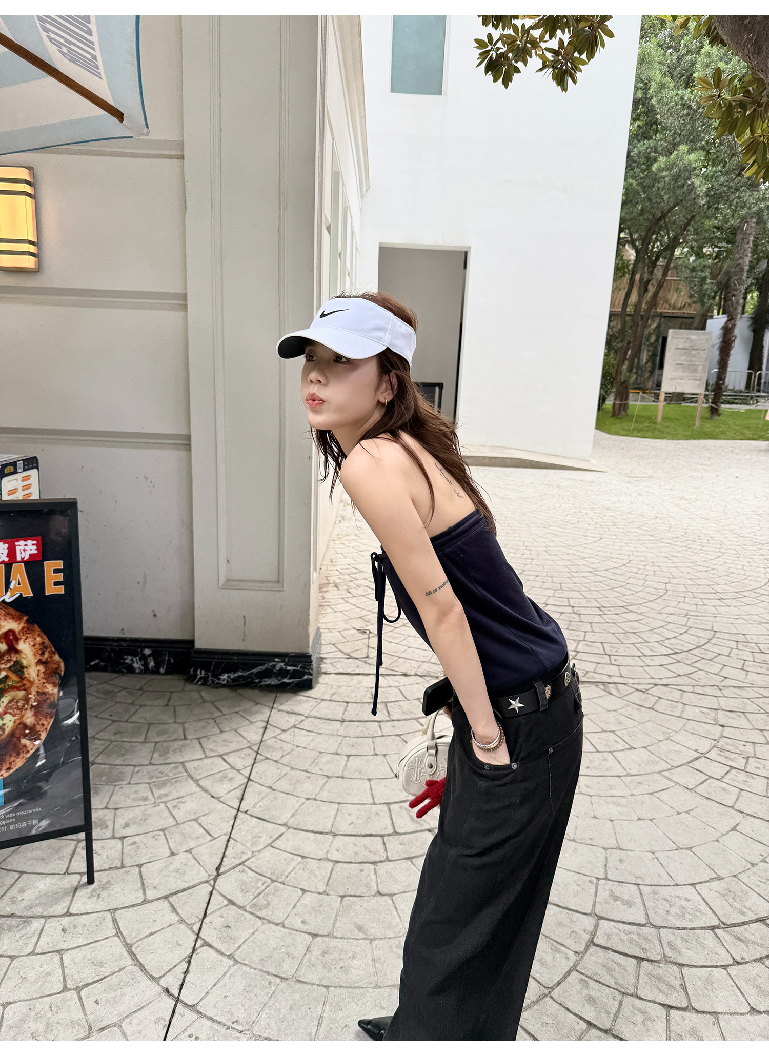 LelyMooch ブルートーンチューブトップ  LEM212