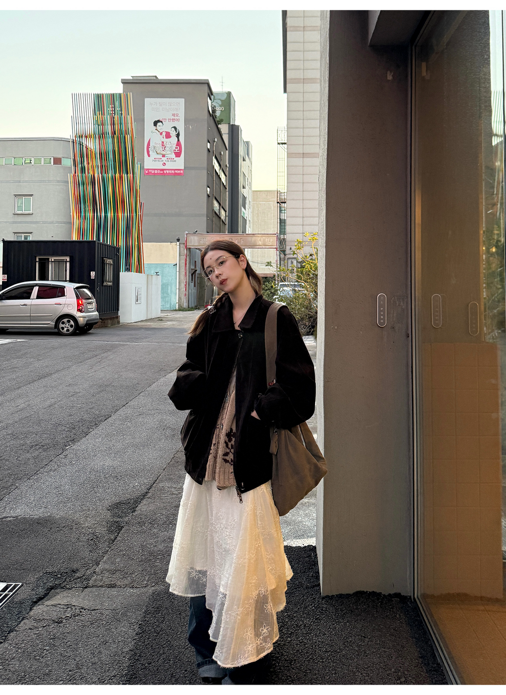 LelyMooch リバーシブルスエードジャケット  LEM250