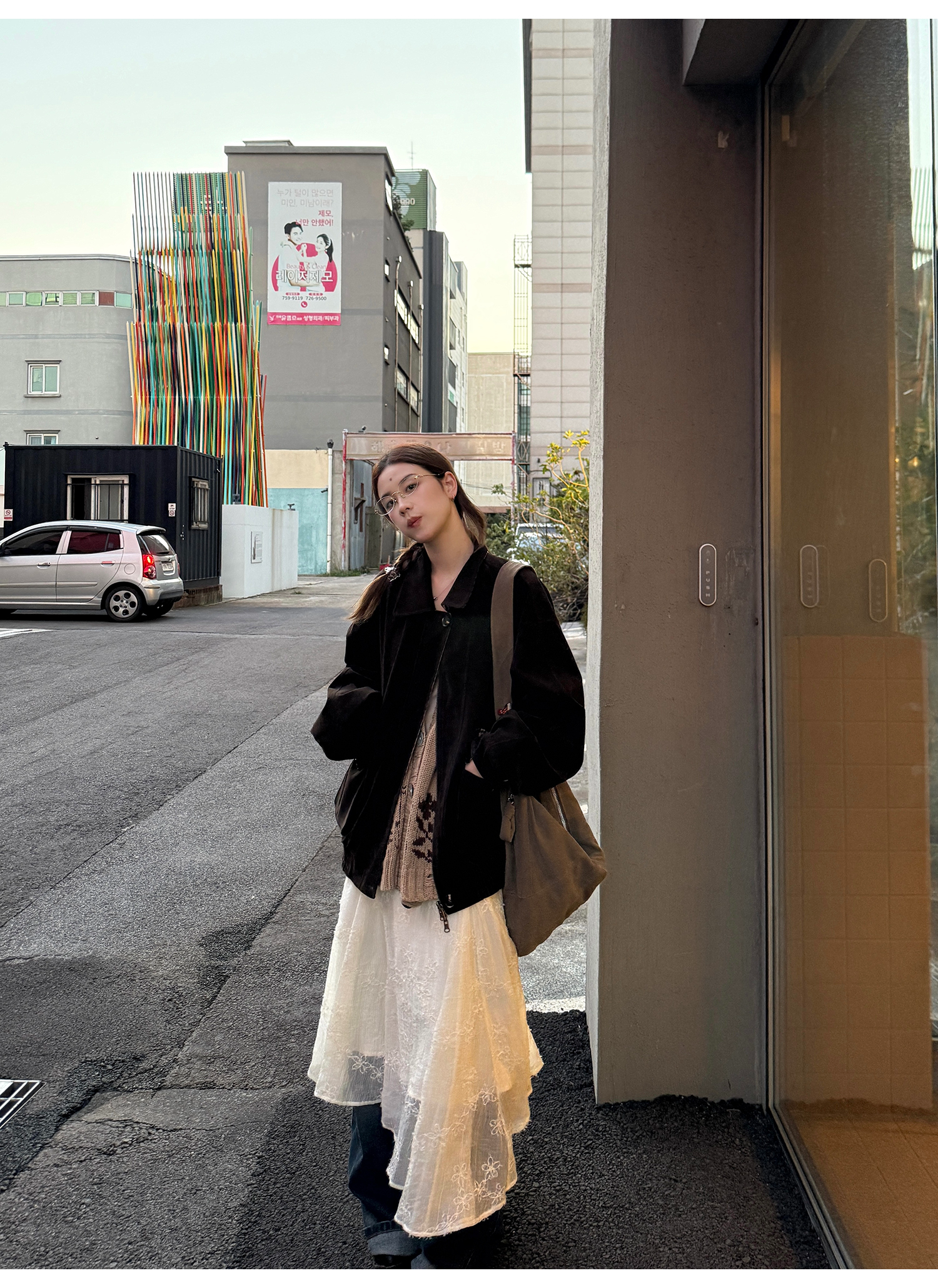 LelyMooch リバーシブルスエードジャケット  LEM250