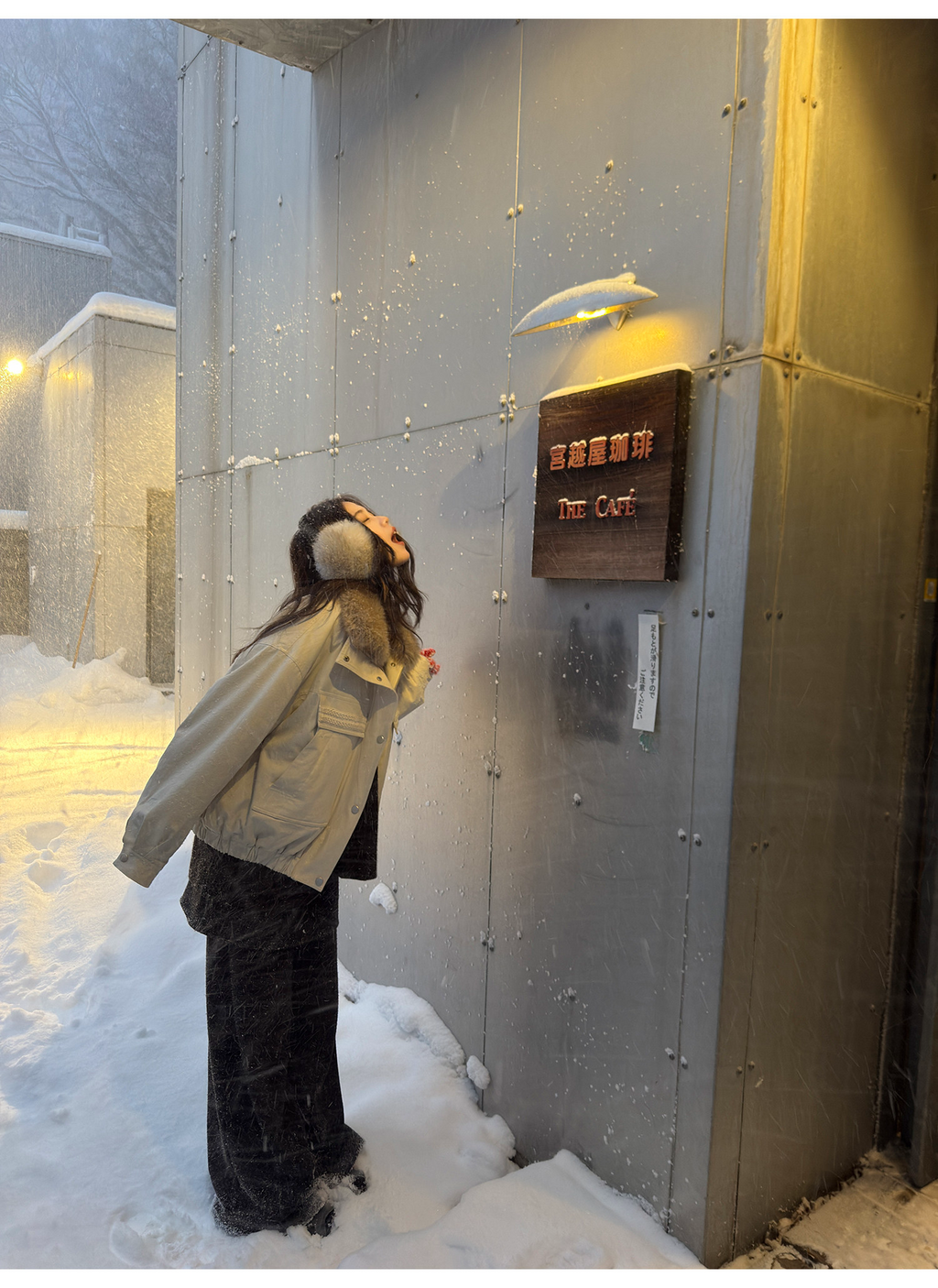 LelyMooch 取り外し襟付き 中綿ショートアウター  LEM305