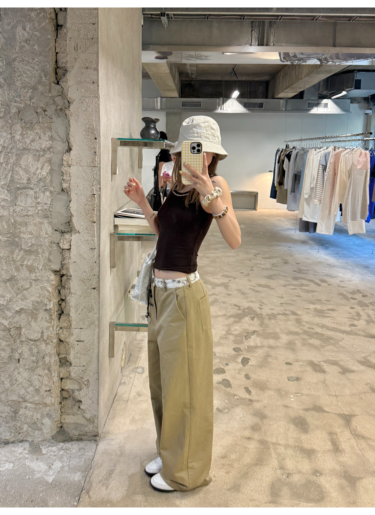 LelyMooch 黄金比カットチノパン  LEM174