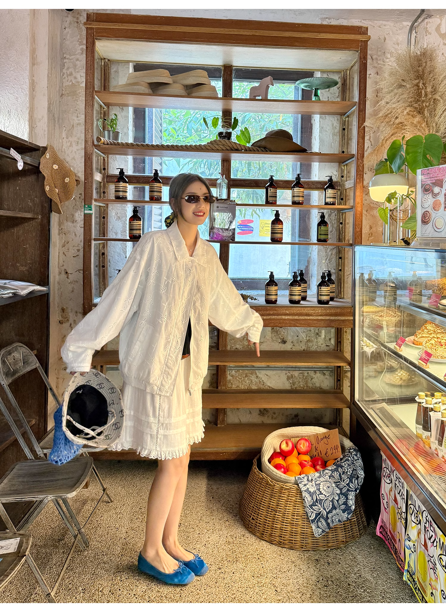 LelyMooch  白 スカート ミニ 透け防止  LEM105