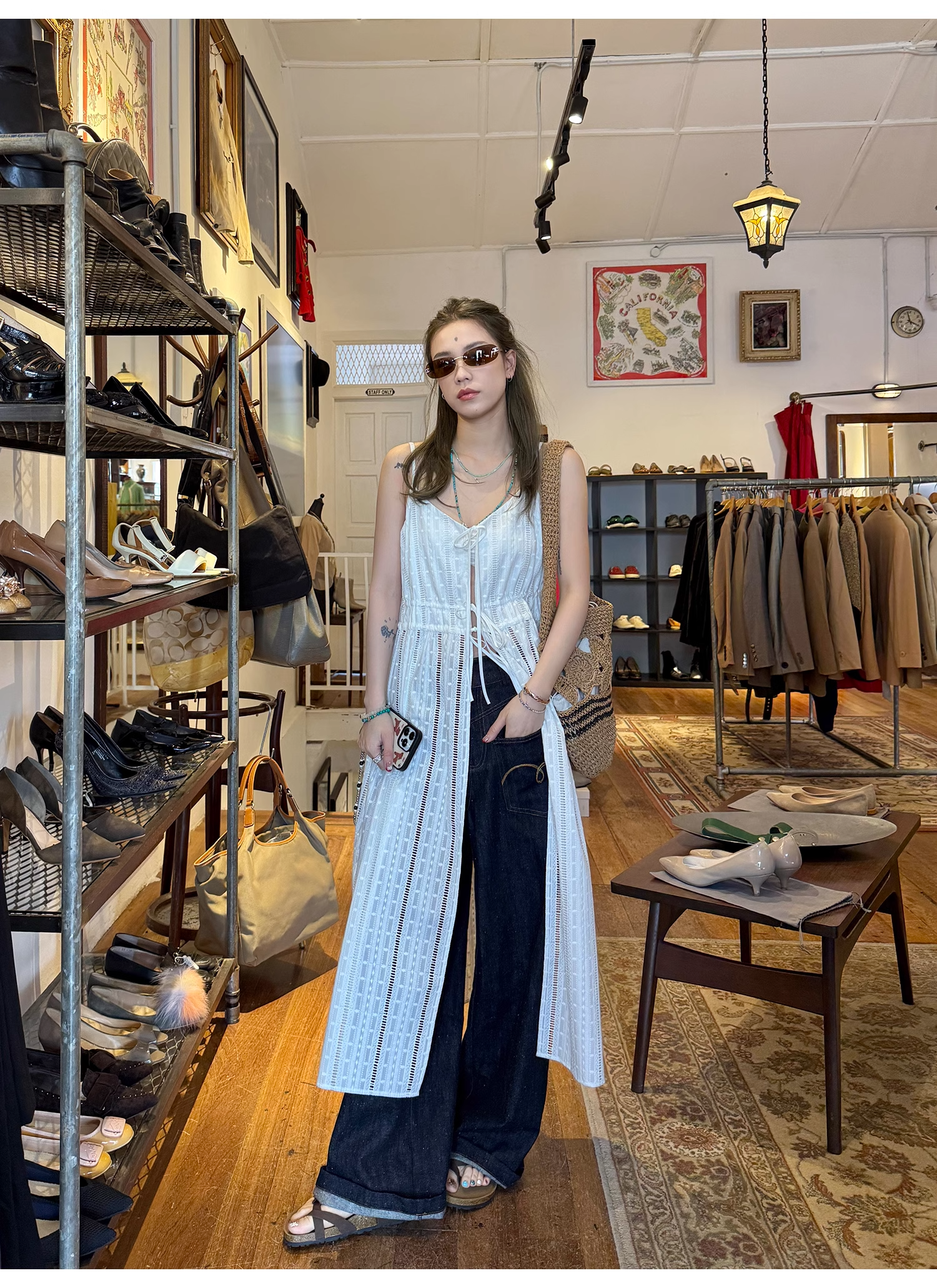 LelyMooch  リゾート ホルターネック ワンピース  LEM103