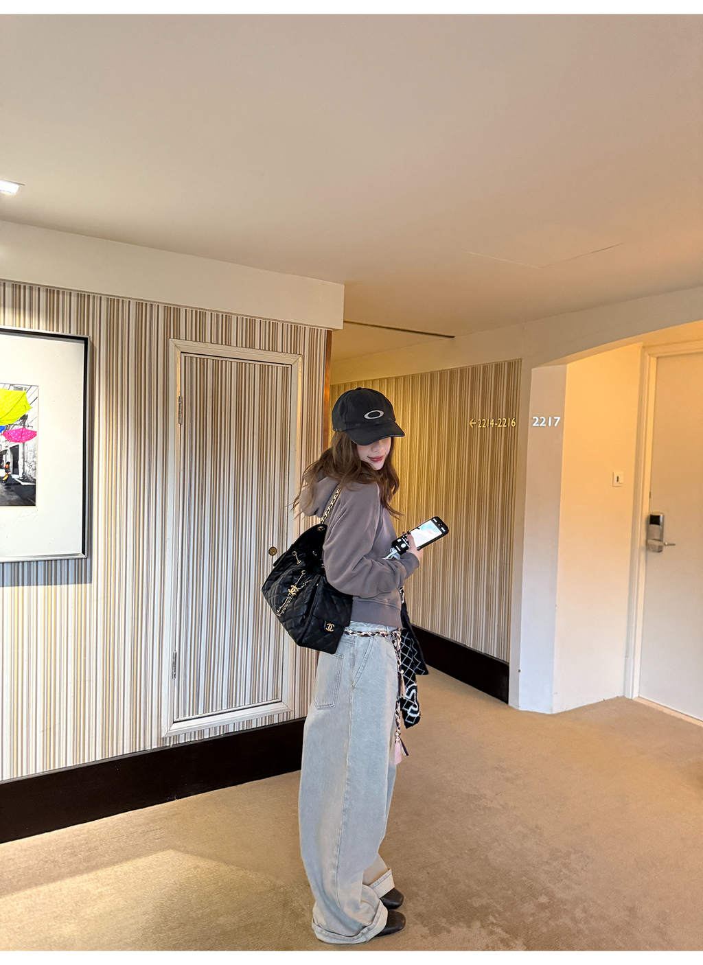 LelyMooch 韓ストムード アッシュホワイトデニム  LEM270