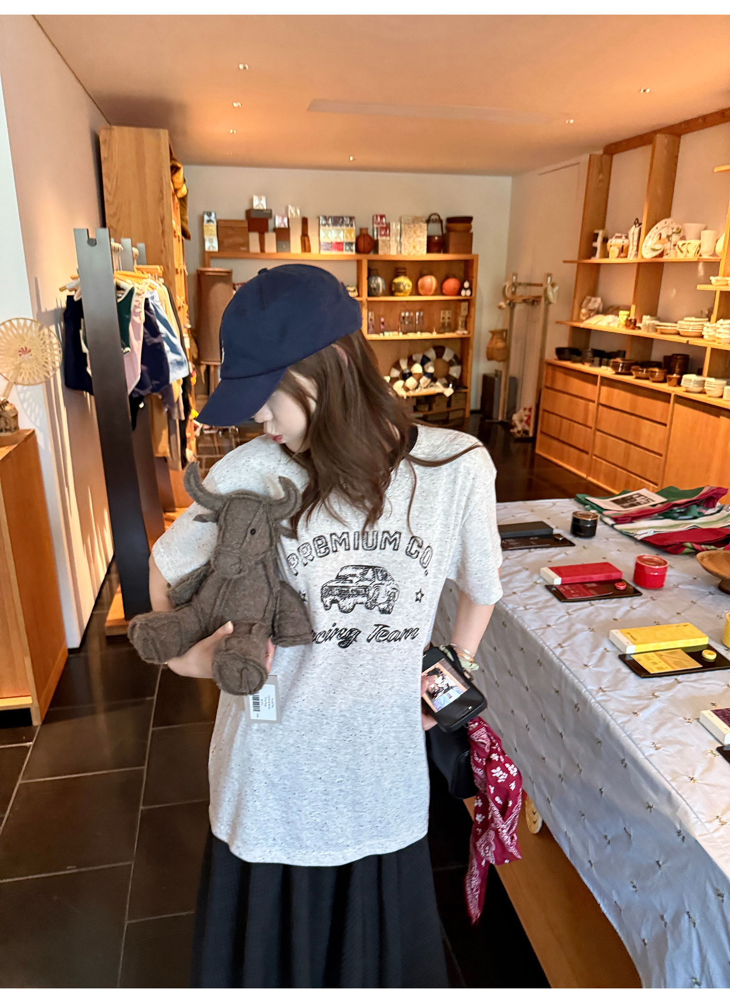 LelyMooch カラーポイントTシャツ  LEM207