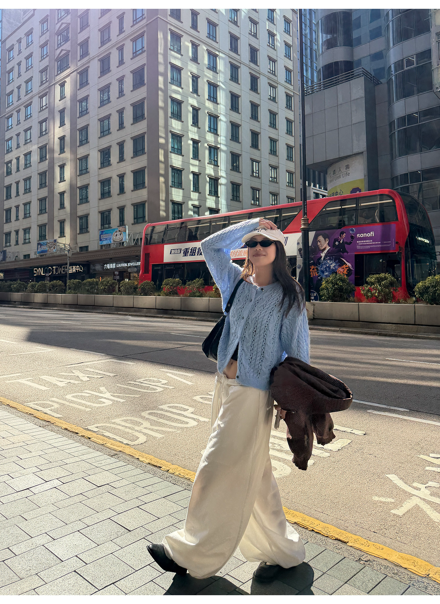 LelyMooch フリルウエスト バルーンワイドパンツ  LEM315