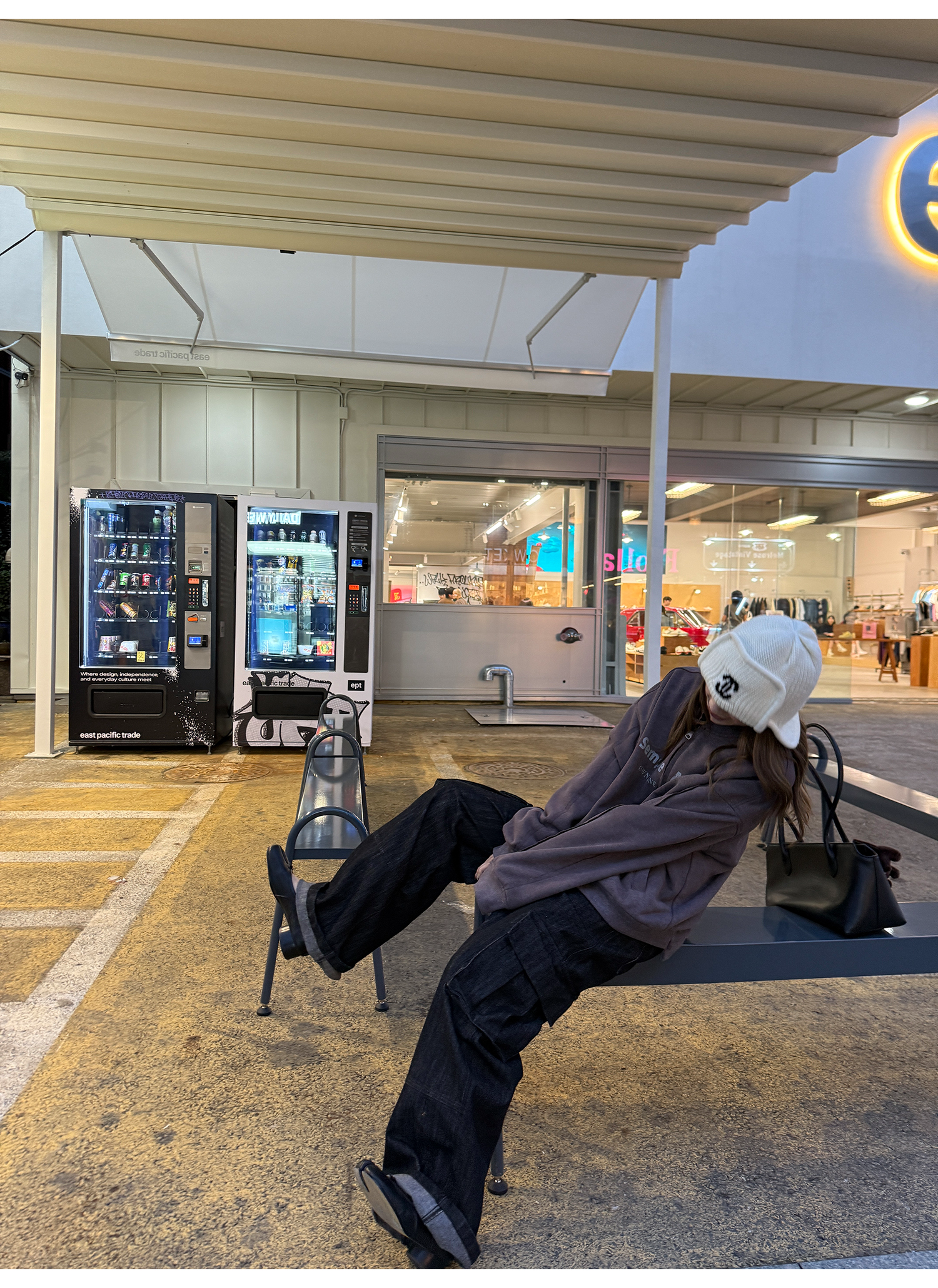 LelyMooch ジップスウェット アメリカンヴィンテージ風  LEM264