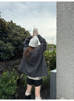 LelyMooch Black and Grey Check Jacket LEM248