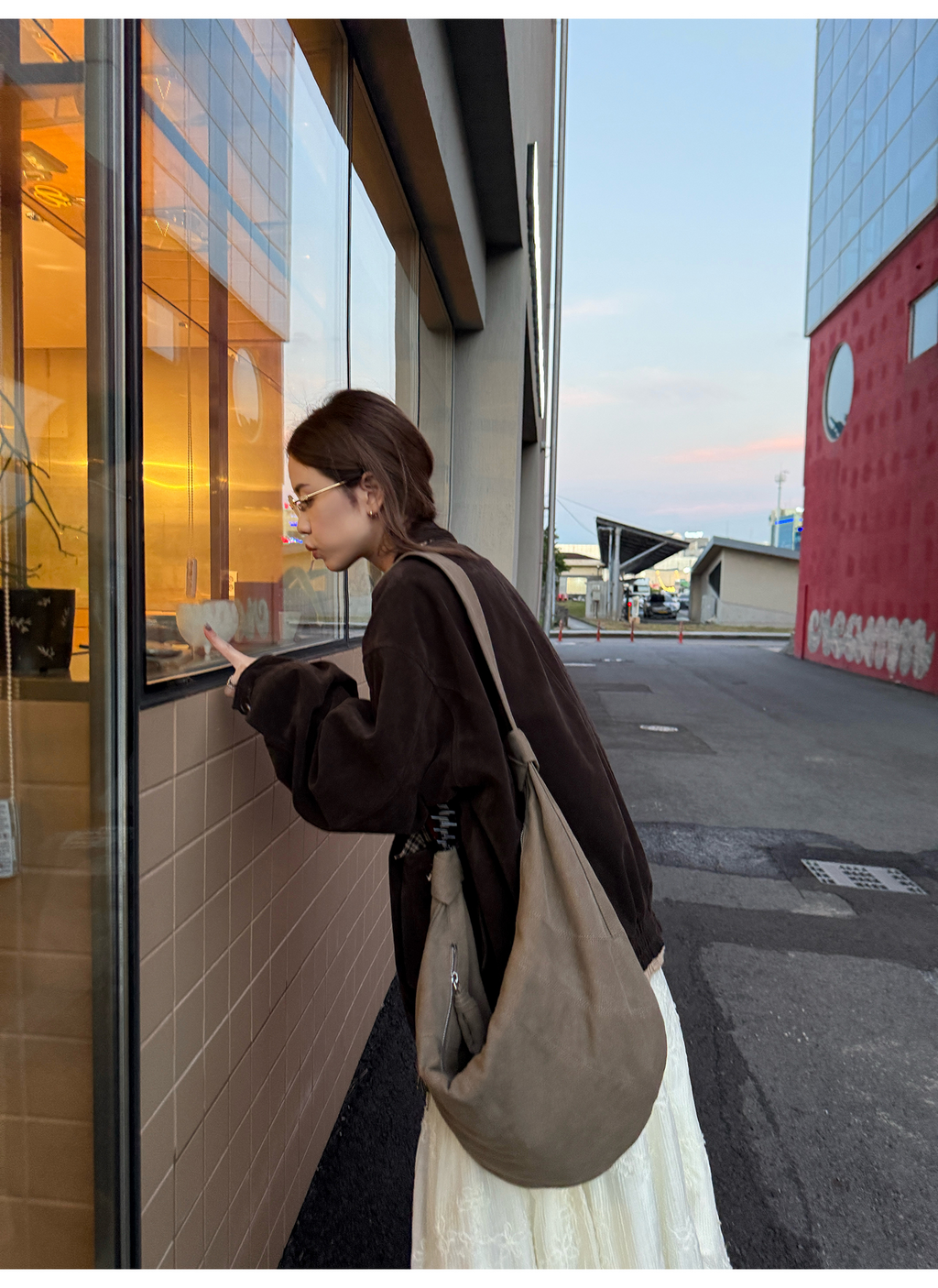 LelyMooch リバーシブルスエードジャケット  LEM250