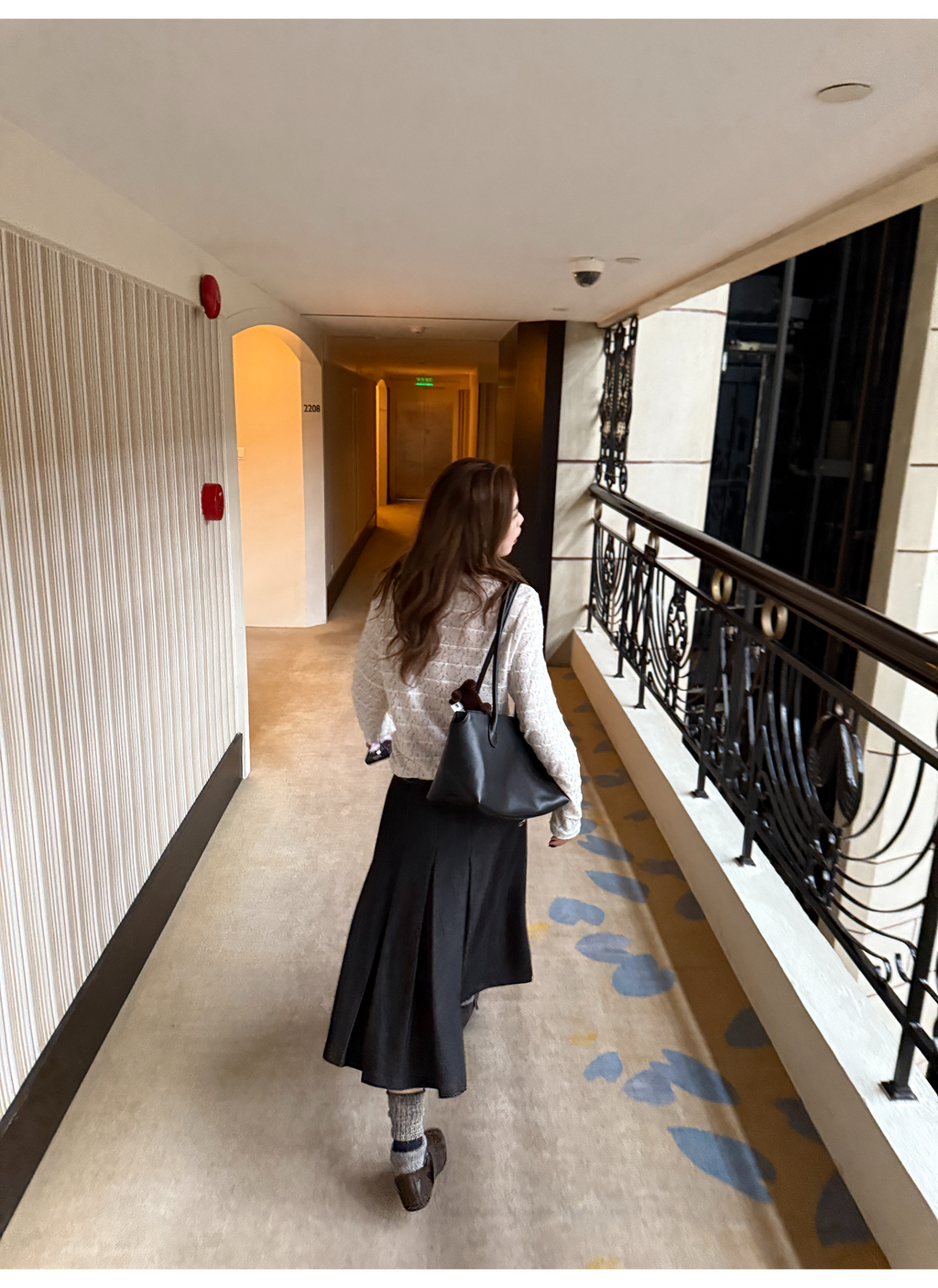 LelyMooch 黒プリーツスカート・ゴムウエスト  LEM277