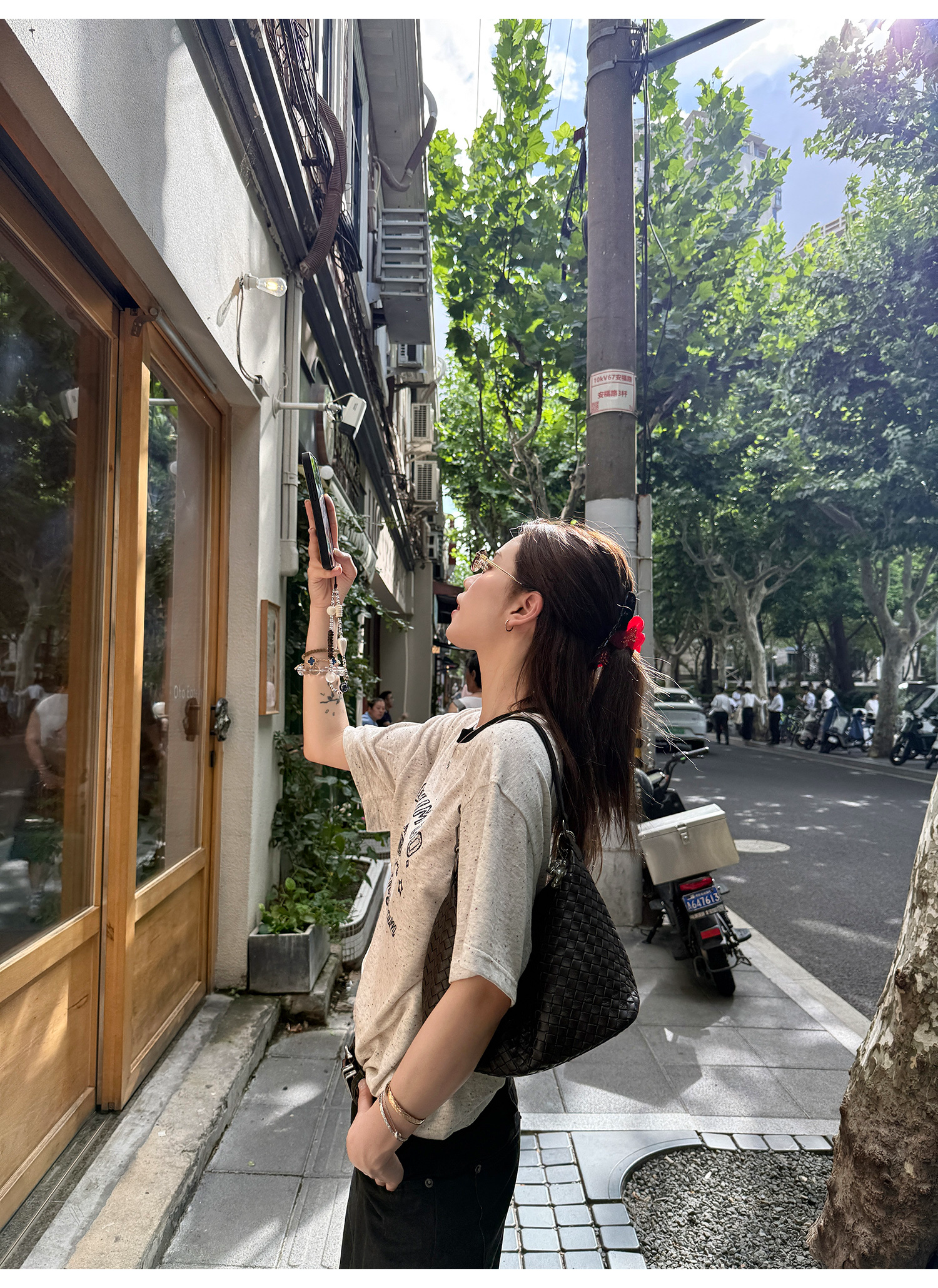 LelyMooch カラーポイントTシャツ  LEM207