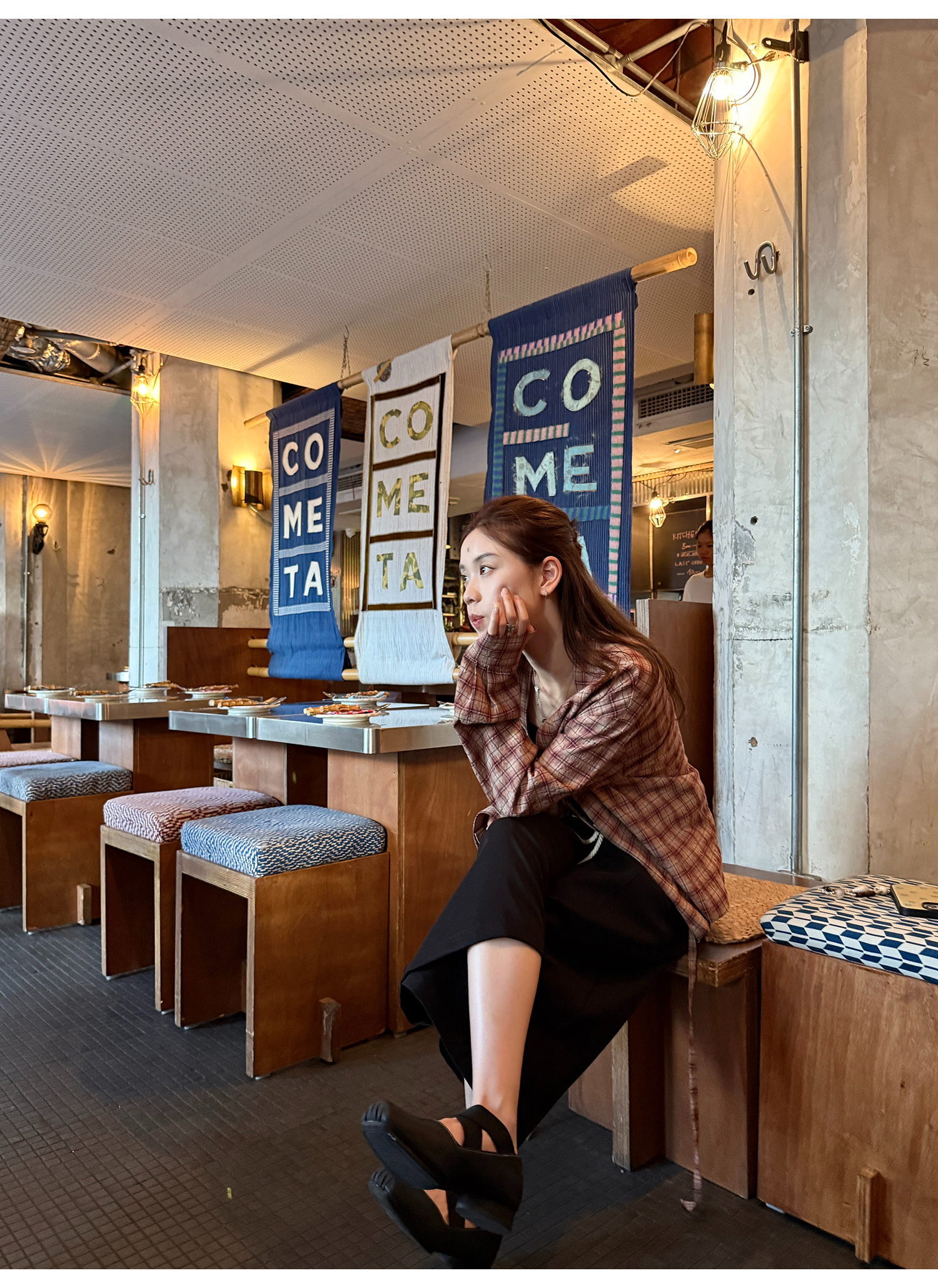 LelyMooch ローブ風リラックスカーデ  LEM211