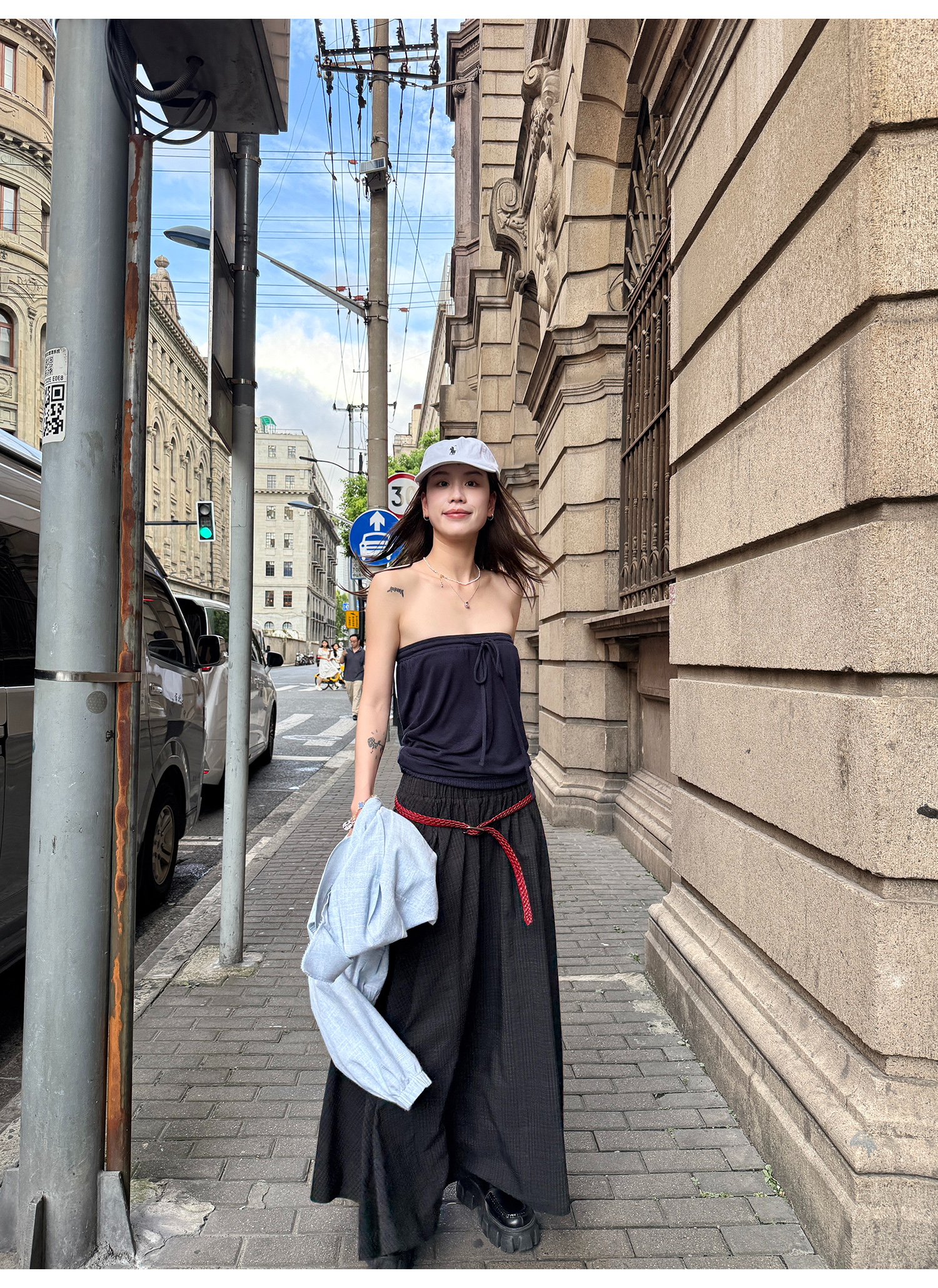 LelyMooch ブルートーンチューブトップ  LEM212