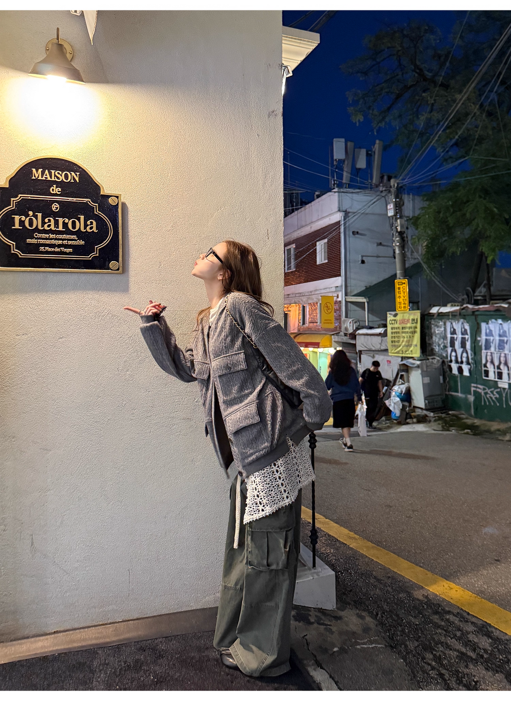 LelyMooch コットン刺しゅうスカートカバー  LEM258