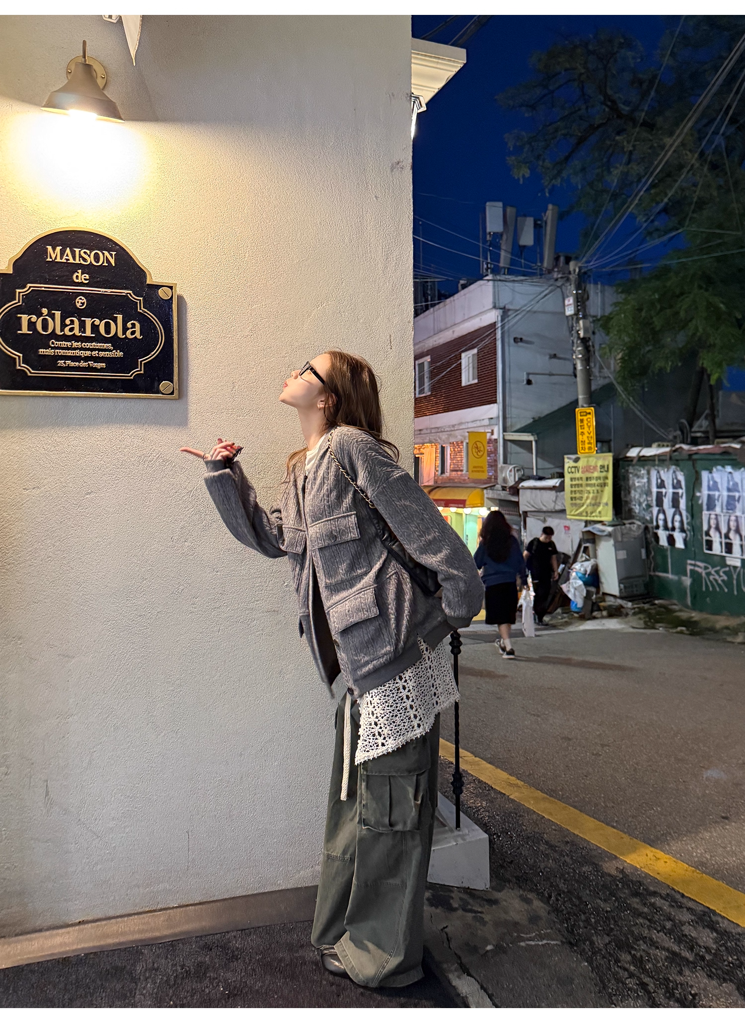 LelyMooch コットン刺しゅうスカートカバー  LEM258