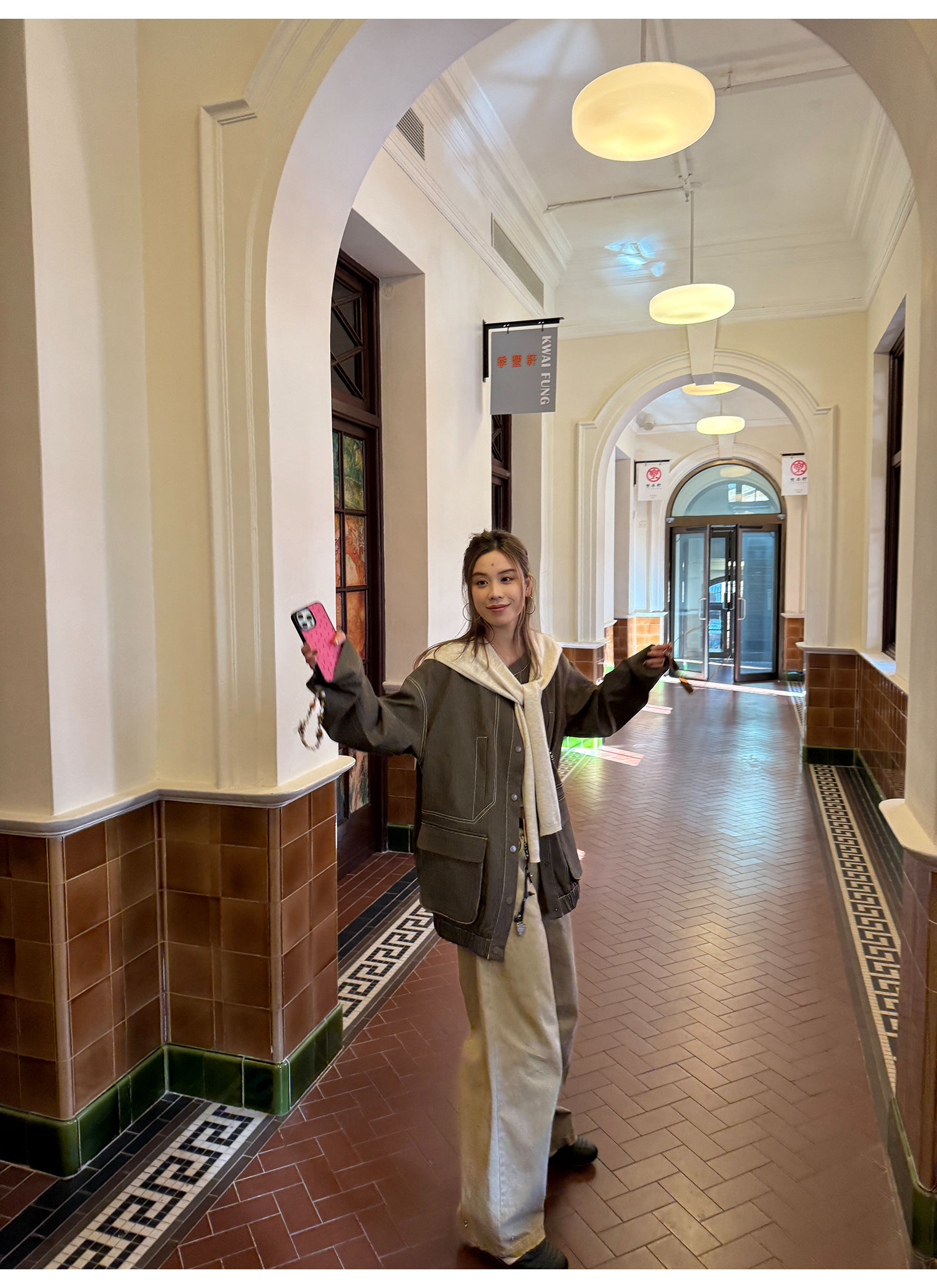 LelyMooch knee tuck long pants LEM075