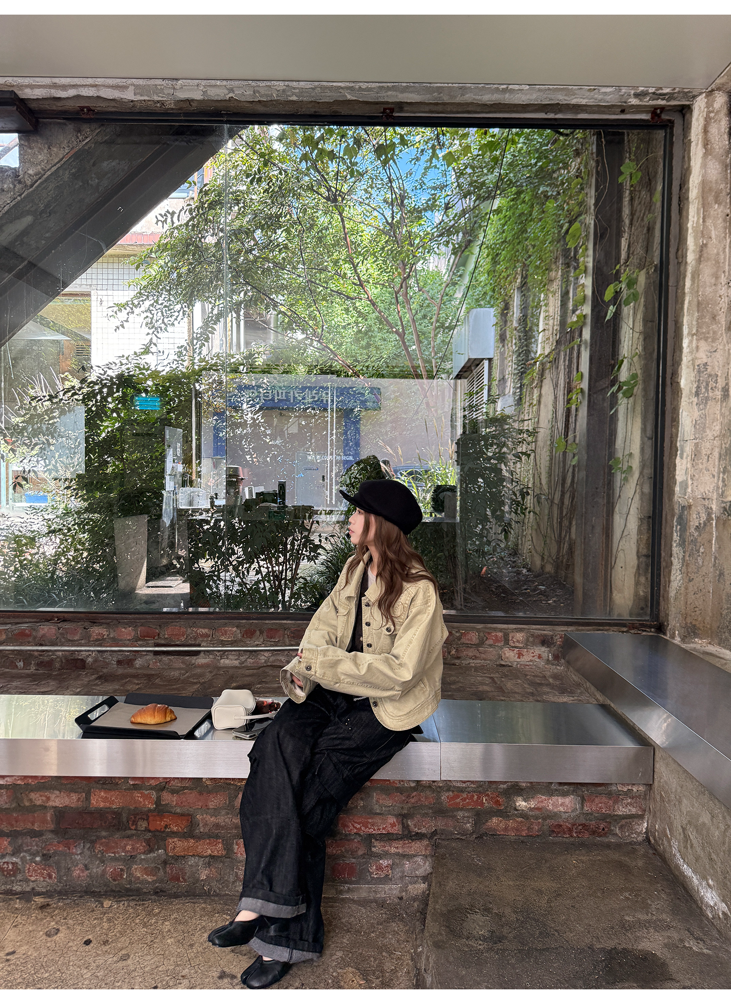 LelyMooch 裏フリースショートジャケット  LEM256