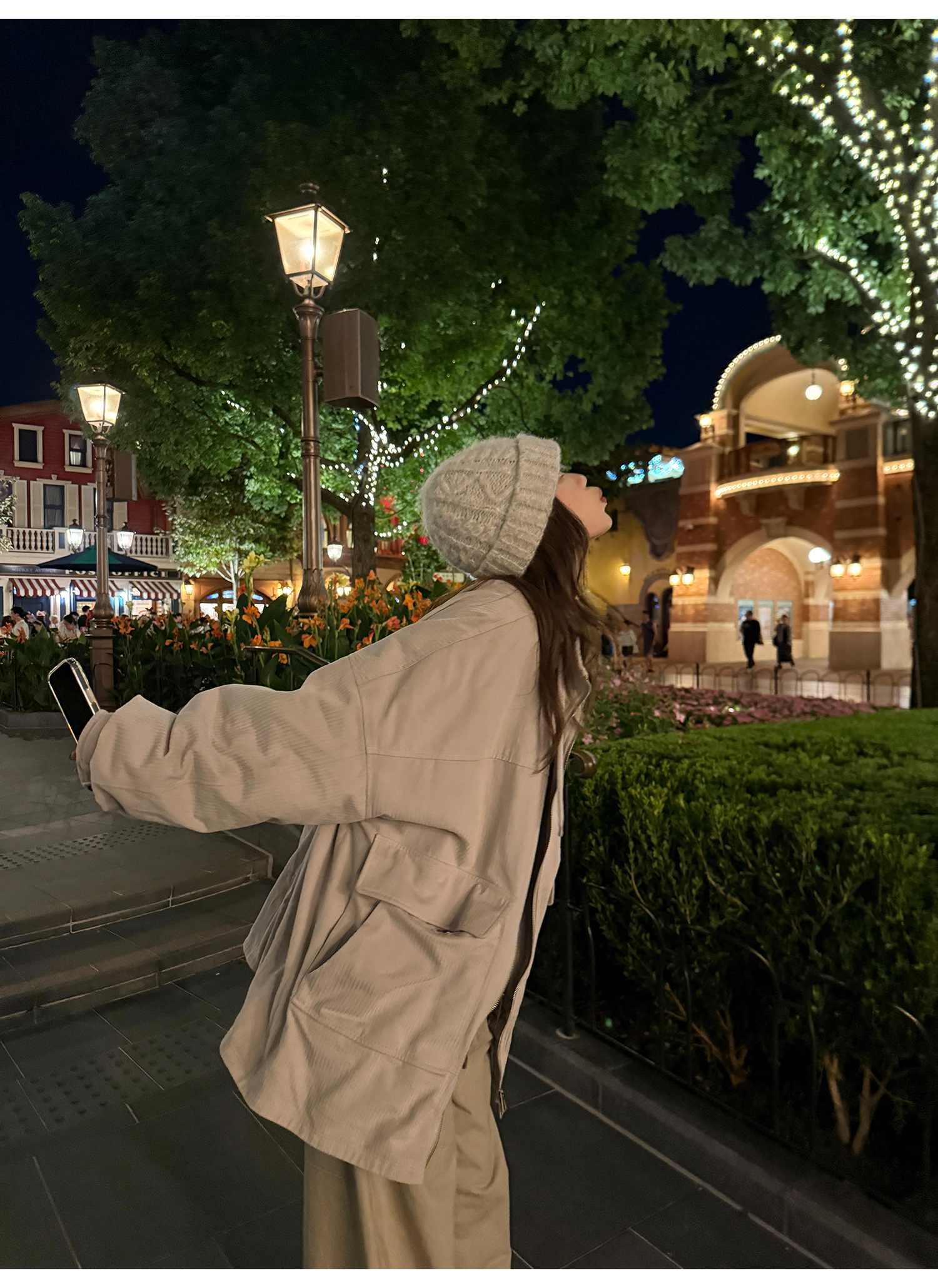 LelyMooch ペイズリー柄 キルティング立ち襟コート   LEM233