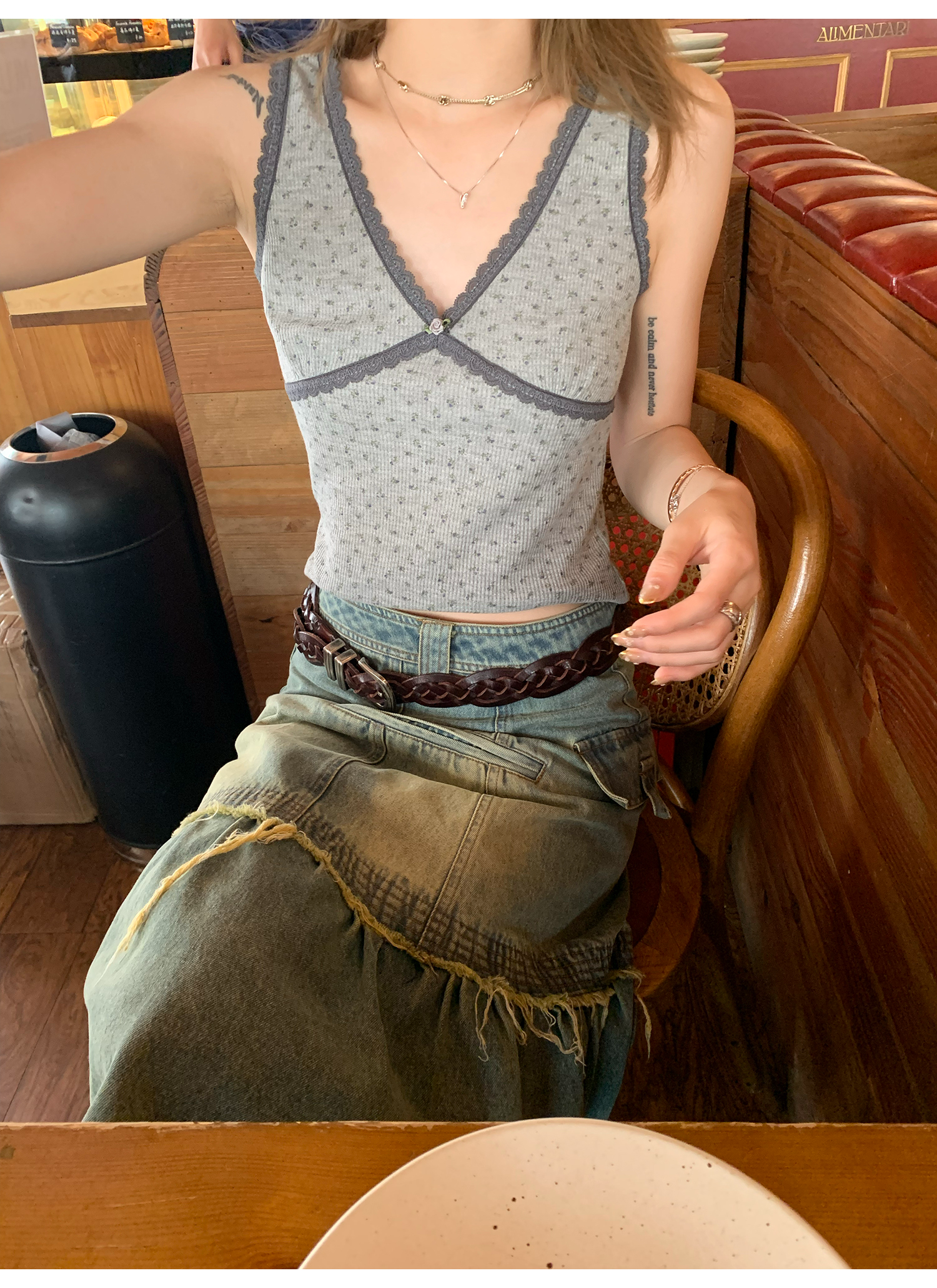 LelyMooch  　夏万能タンクトップ　 LEM158