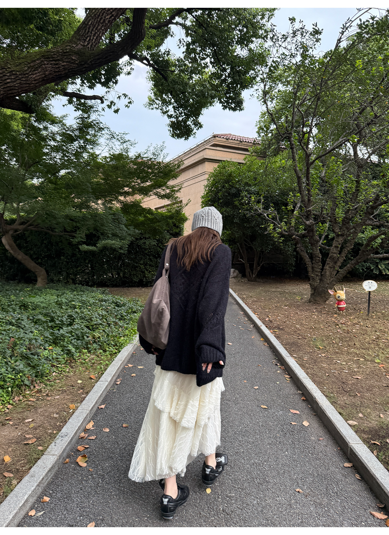 LelyMooch 3段レーススカート フェミニン  LEM220