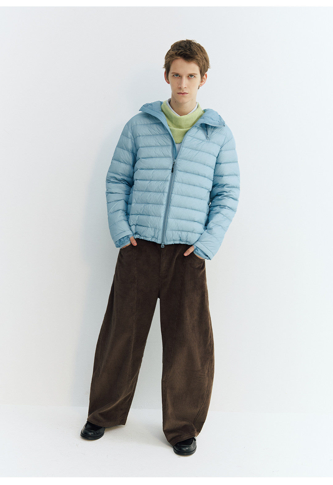 コーデュロイパンツ・立体カーブシルエット  LOM035