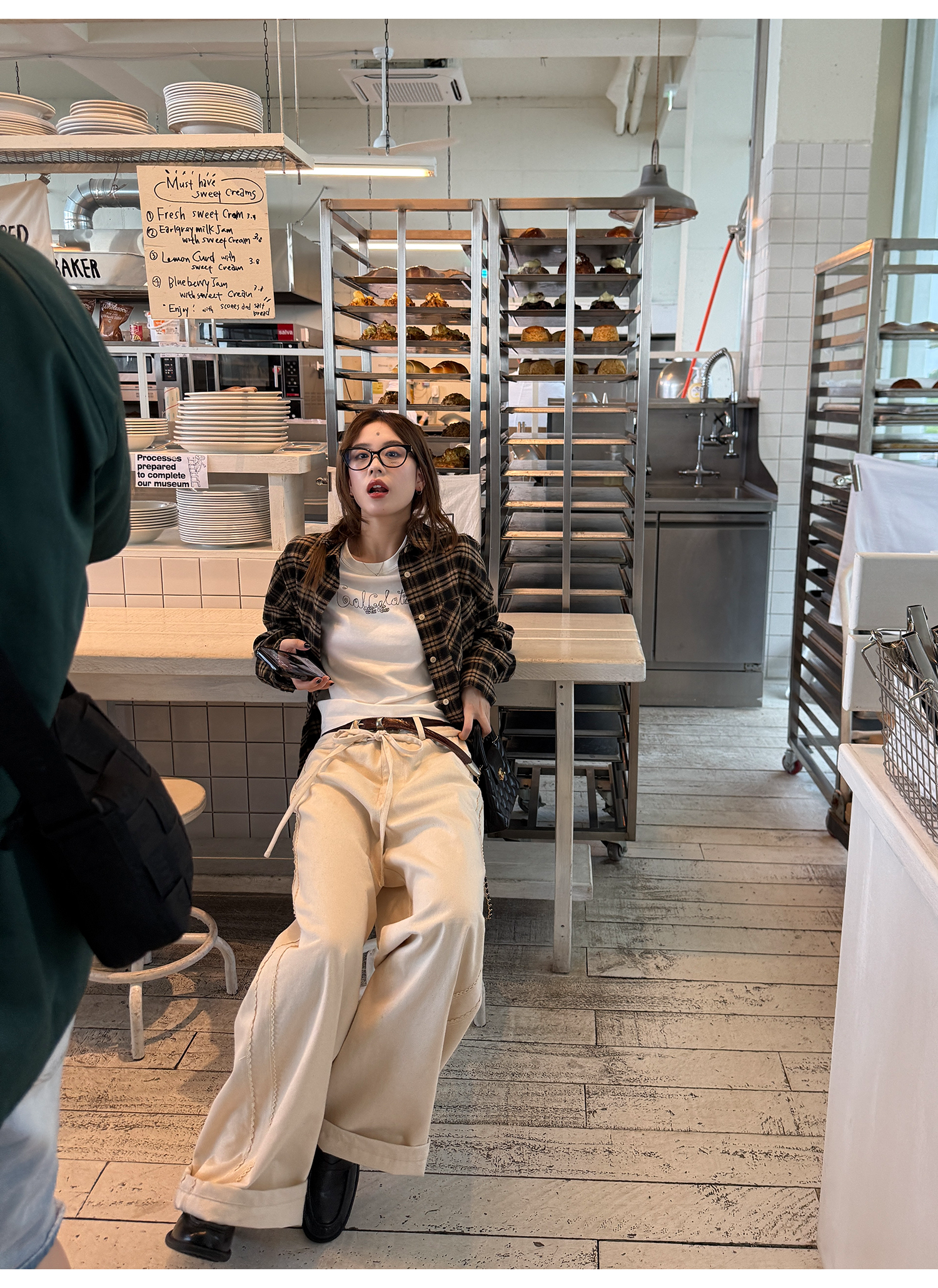 LelyMooch ウエストコードワイドパンツ  LEM229