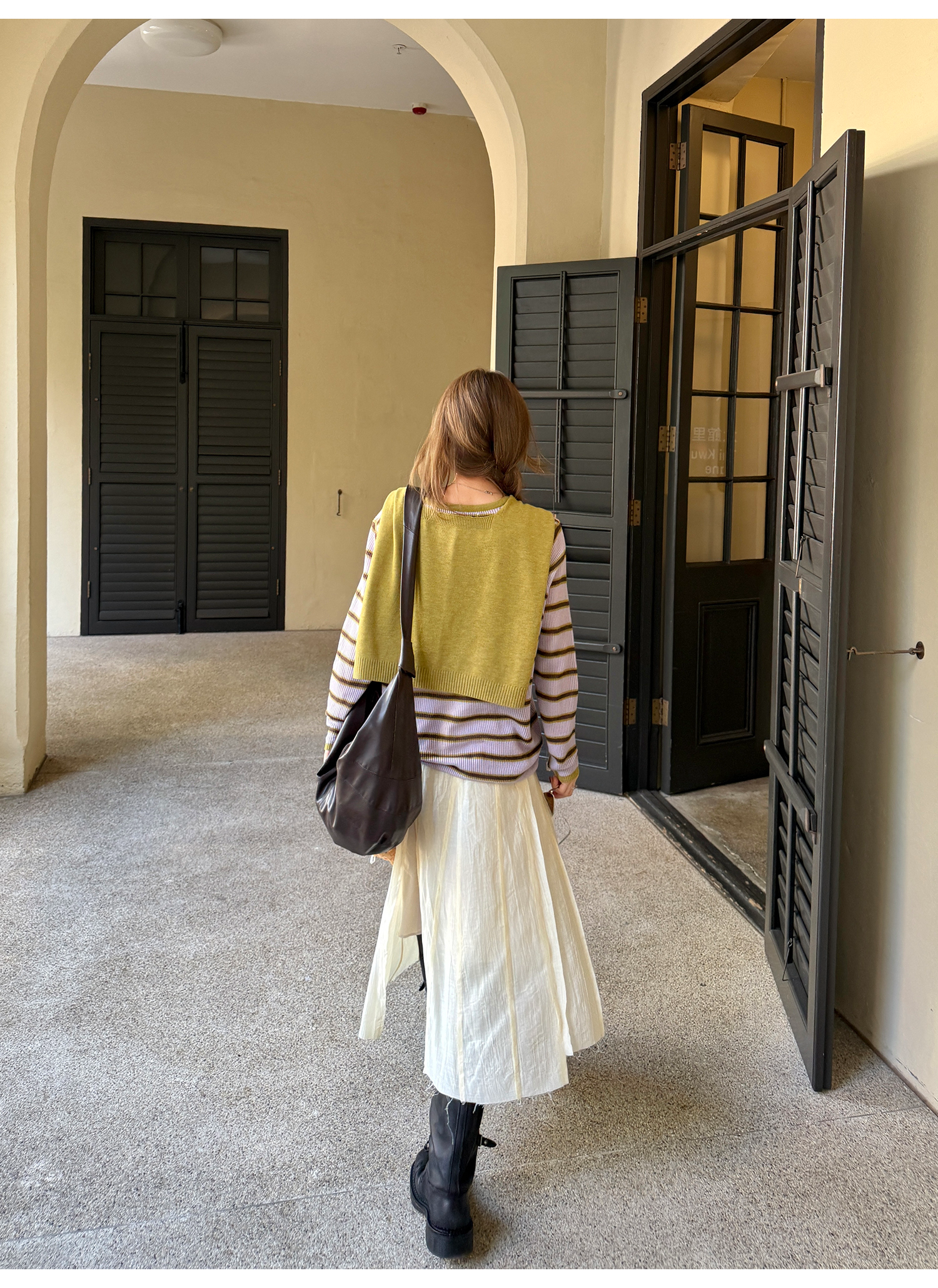 LelyMooch  ハイウエスト  ふぞろいスカート  LEM090