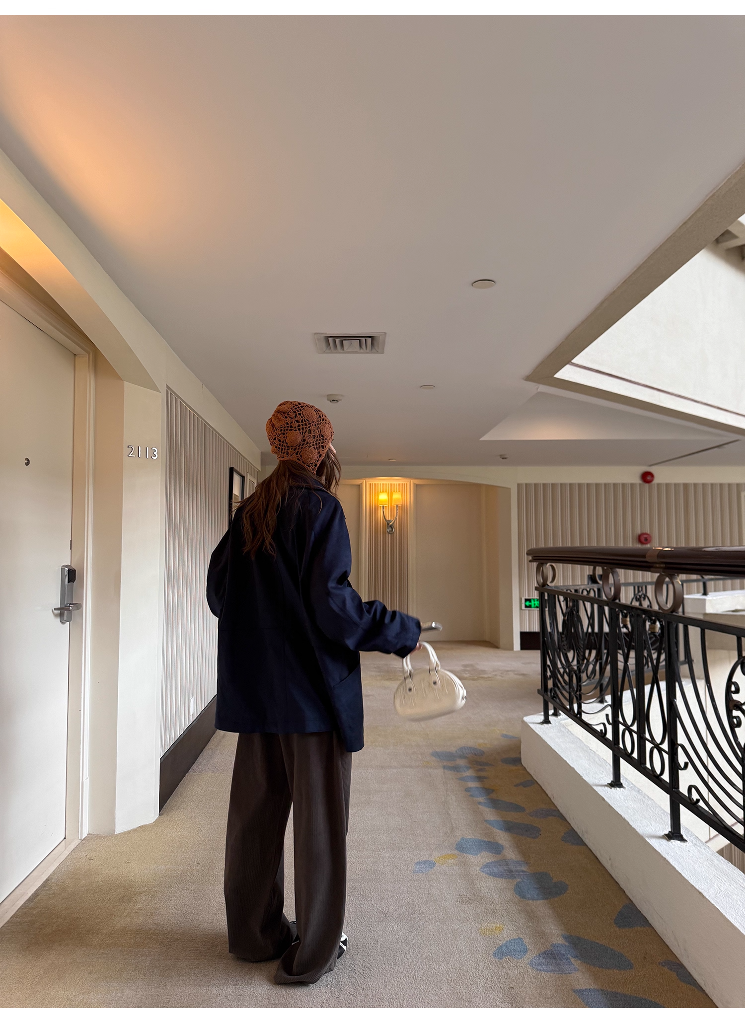 LelyMooch ダークグレーストライプパンツ  LEM244