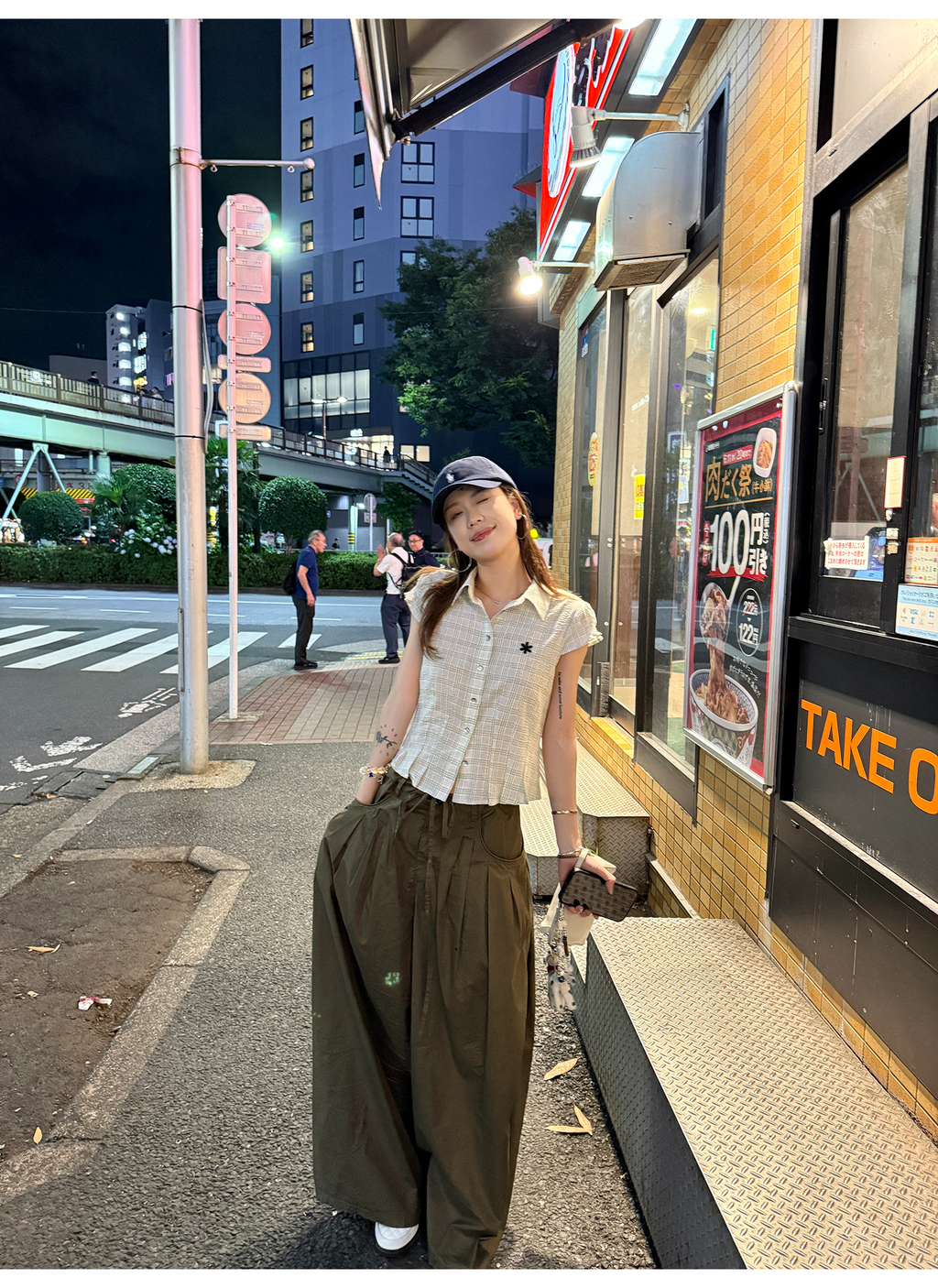 LelyMooch フリル袖ショートシャツ  LEM181