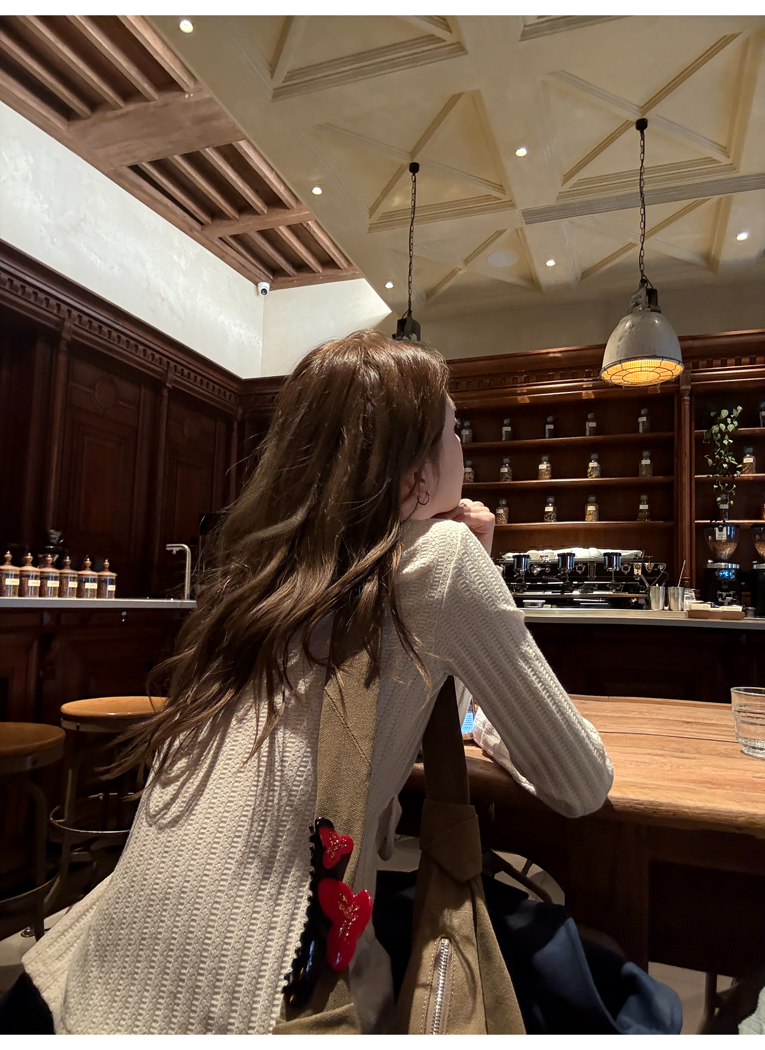 LelyMooch フラップポケットリブニット  LEM237