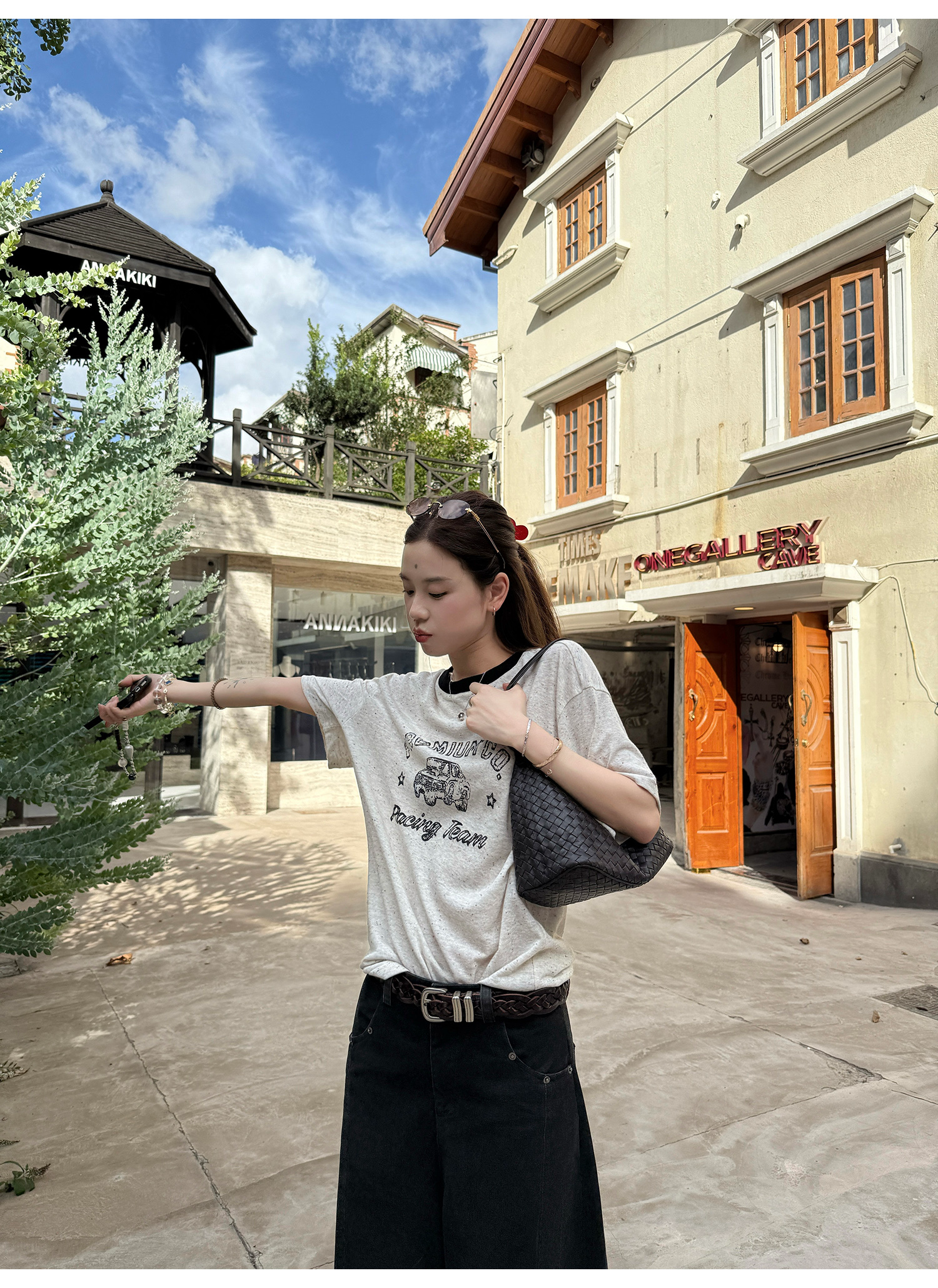 LelyMooch カラーポイントTシャツ  LEM207