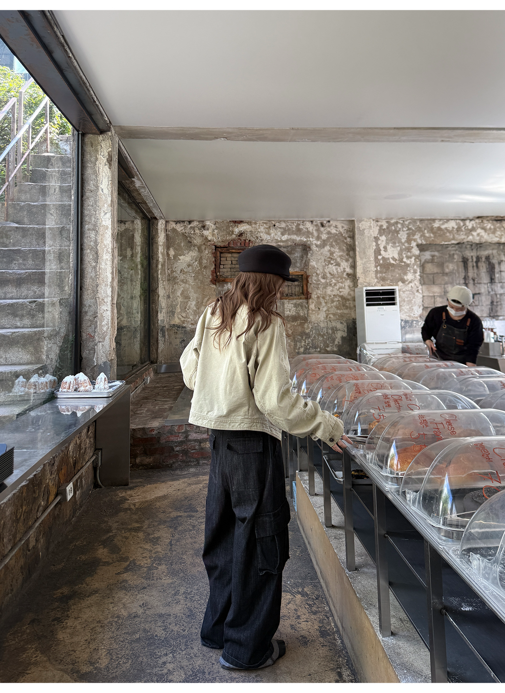 LelyMooch 裏フリースショートジャケット  LEM256