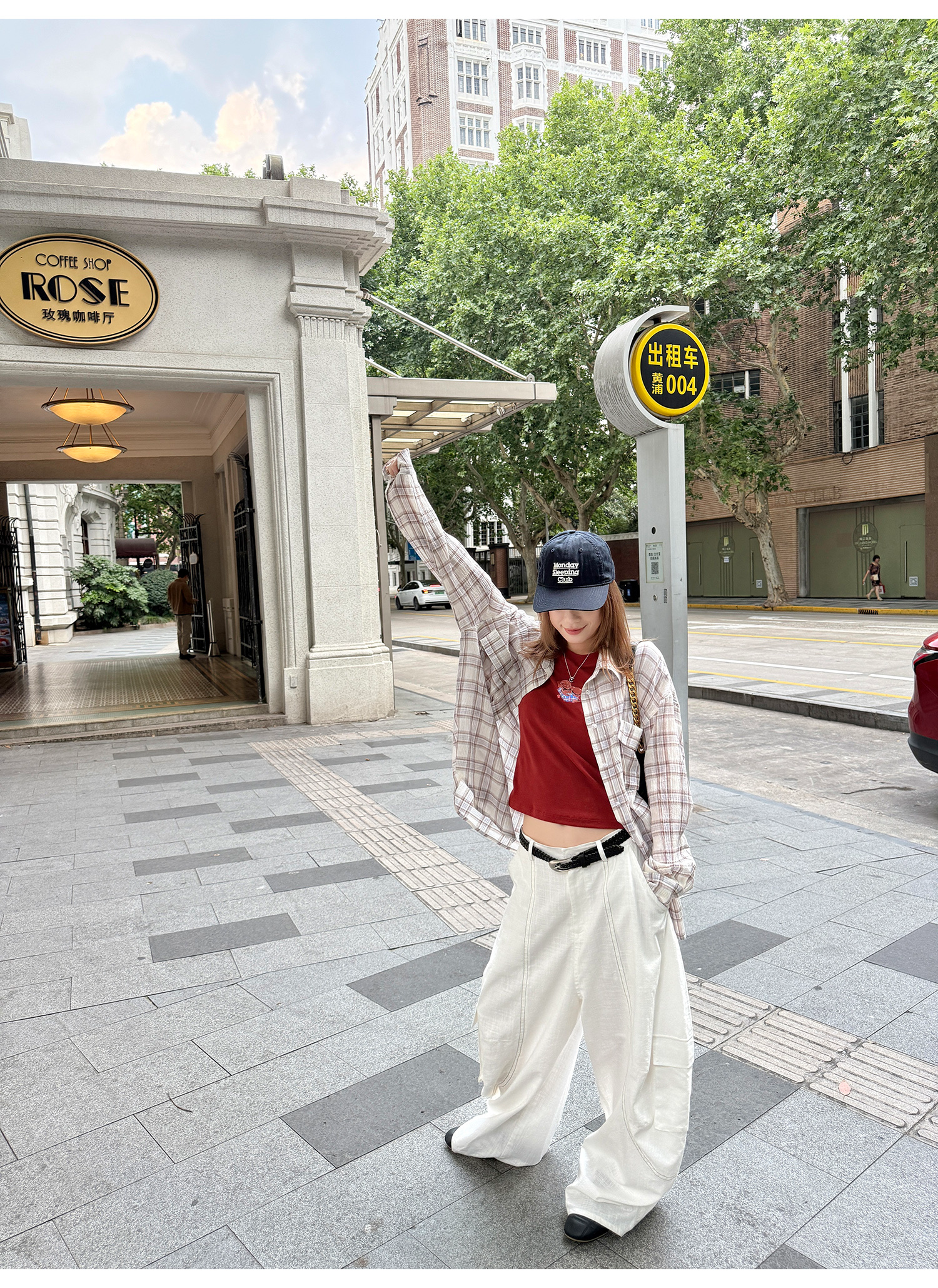 LelyMooch シアーチェックシャツ｜長袖  LEM197