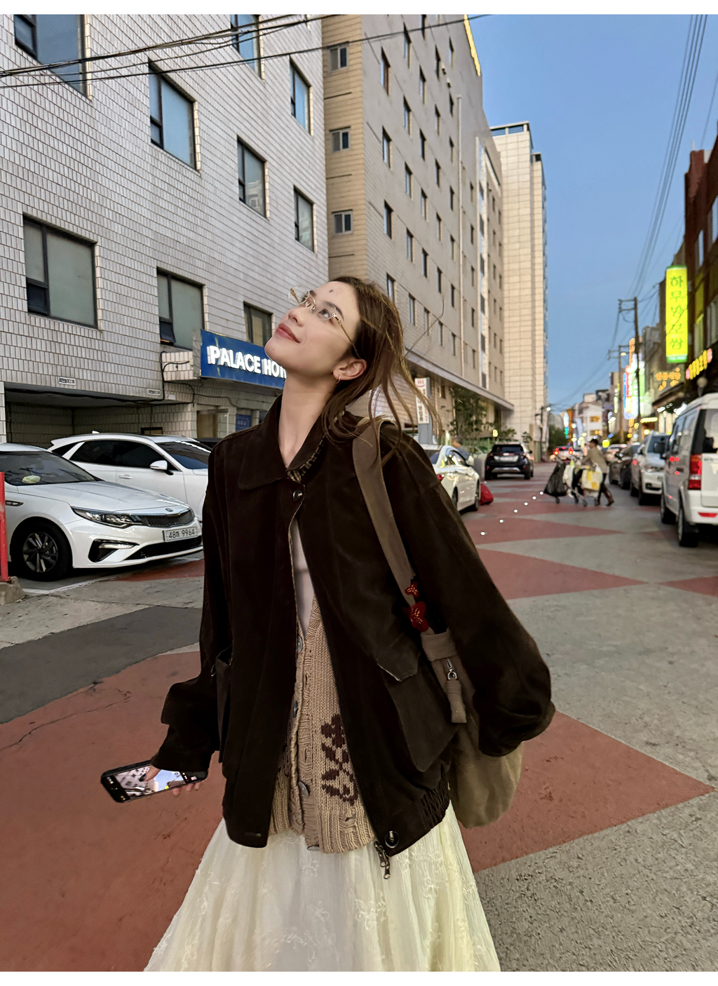 LelyMooch リバーシブルスエードジャケット  LEM250