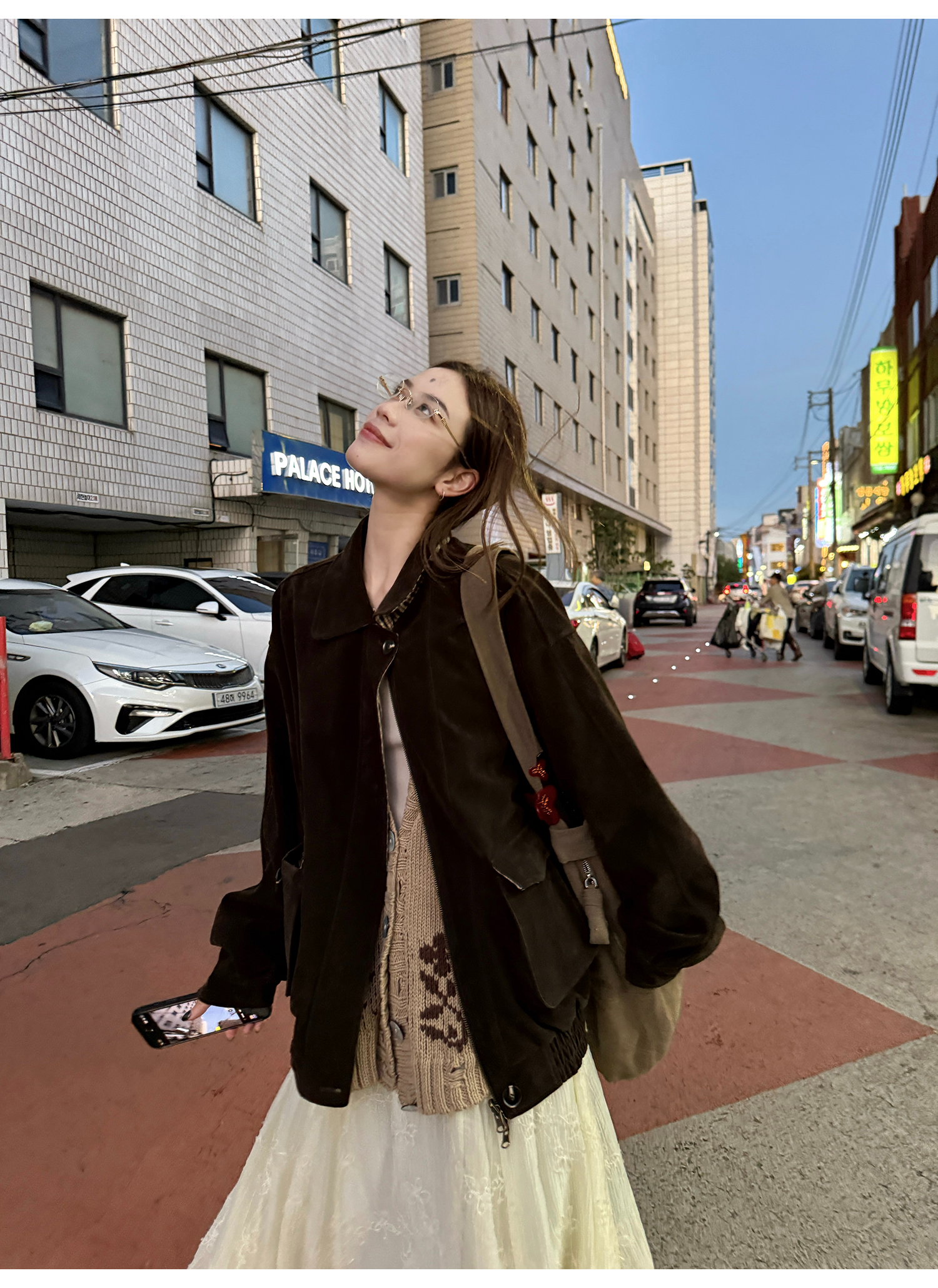 LelyMooch リバーシブルスエードジャケット  LEM250