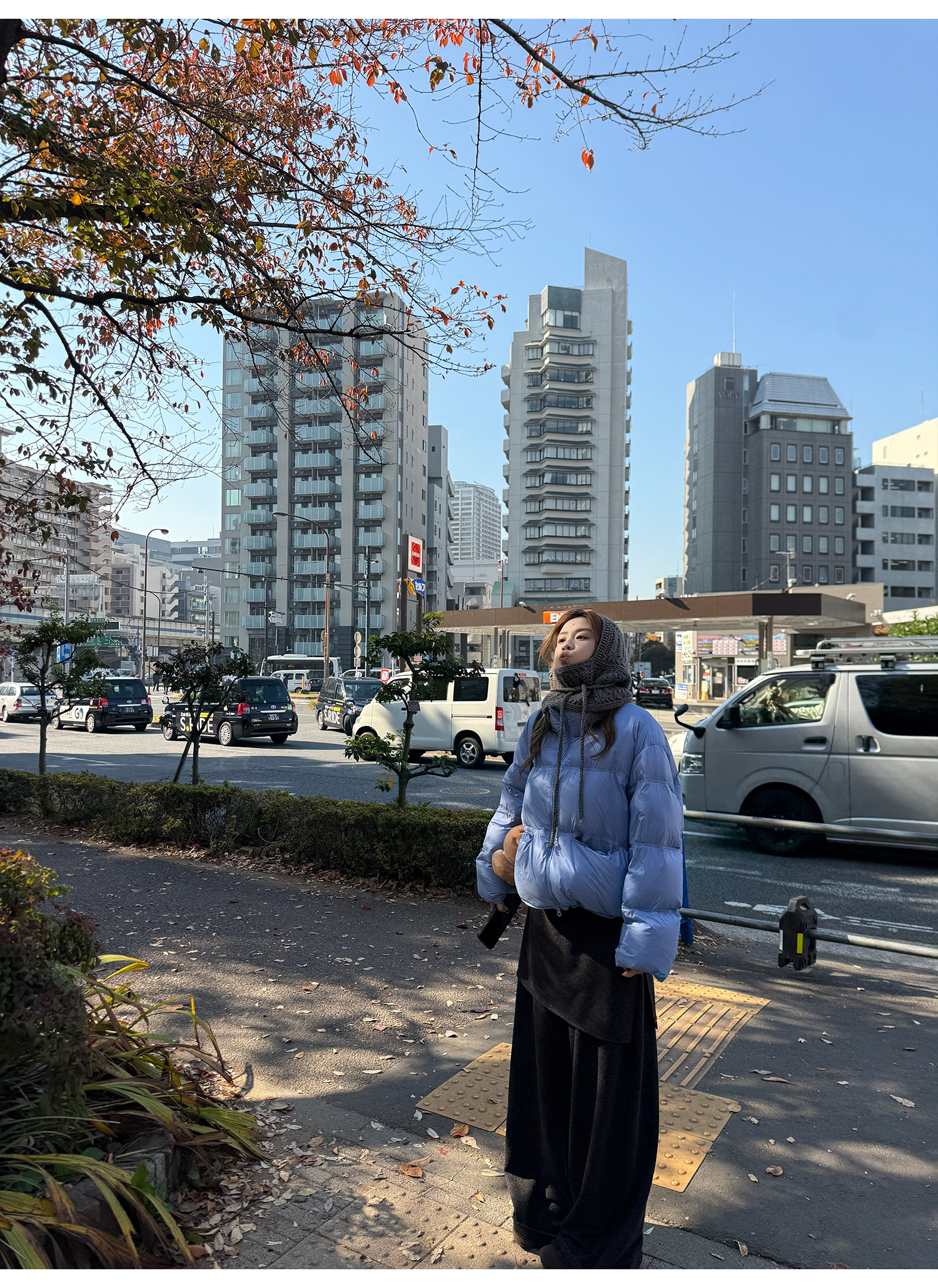 LelyMooch 写真映えする韓国風ショートダウン（ダウン90％） LEM281