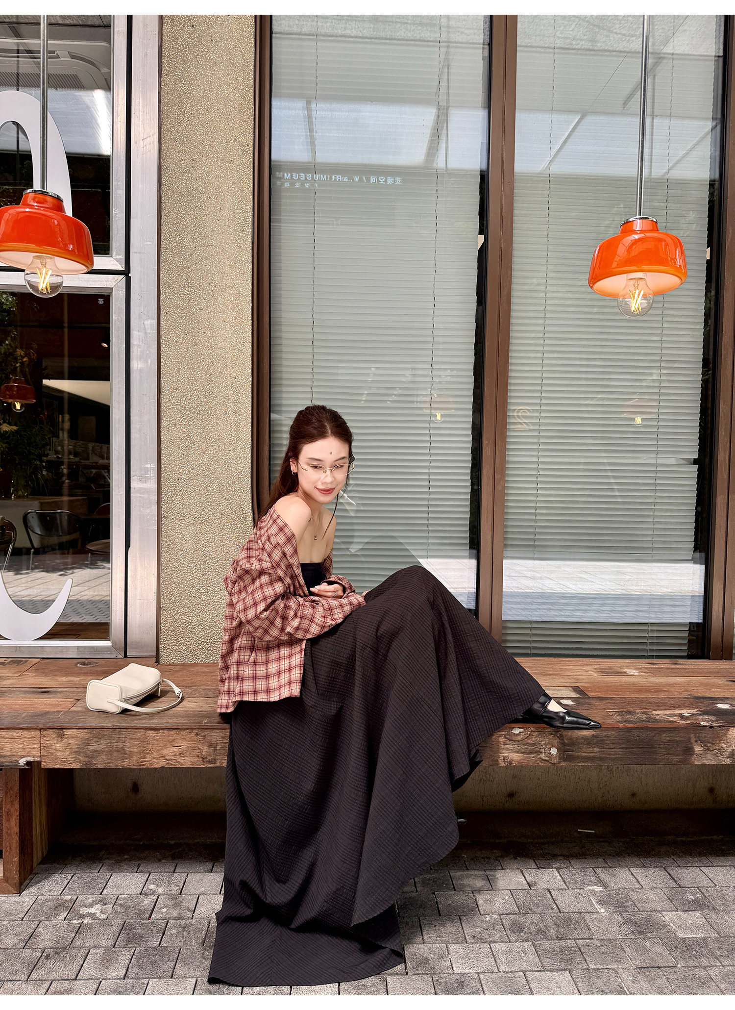 LelyMooch ローブ風リラックスカーデ  LEM211