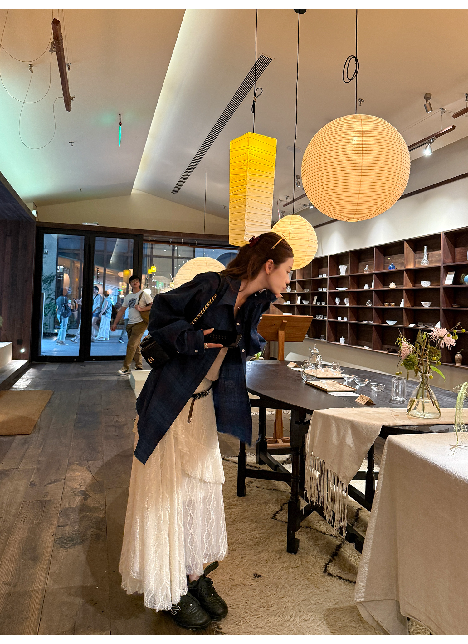 LelyMooch 3段レーススカート フェミニン  LEM220