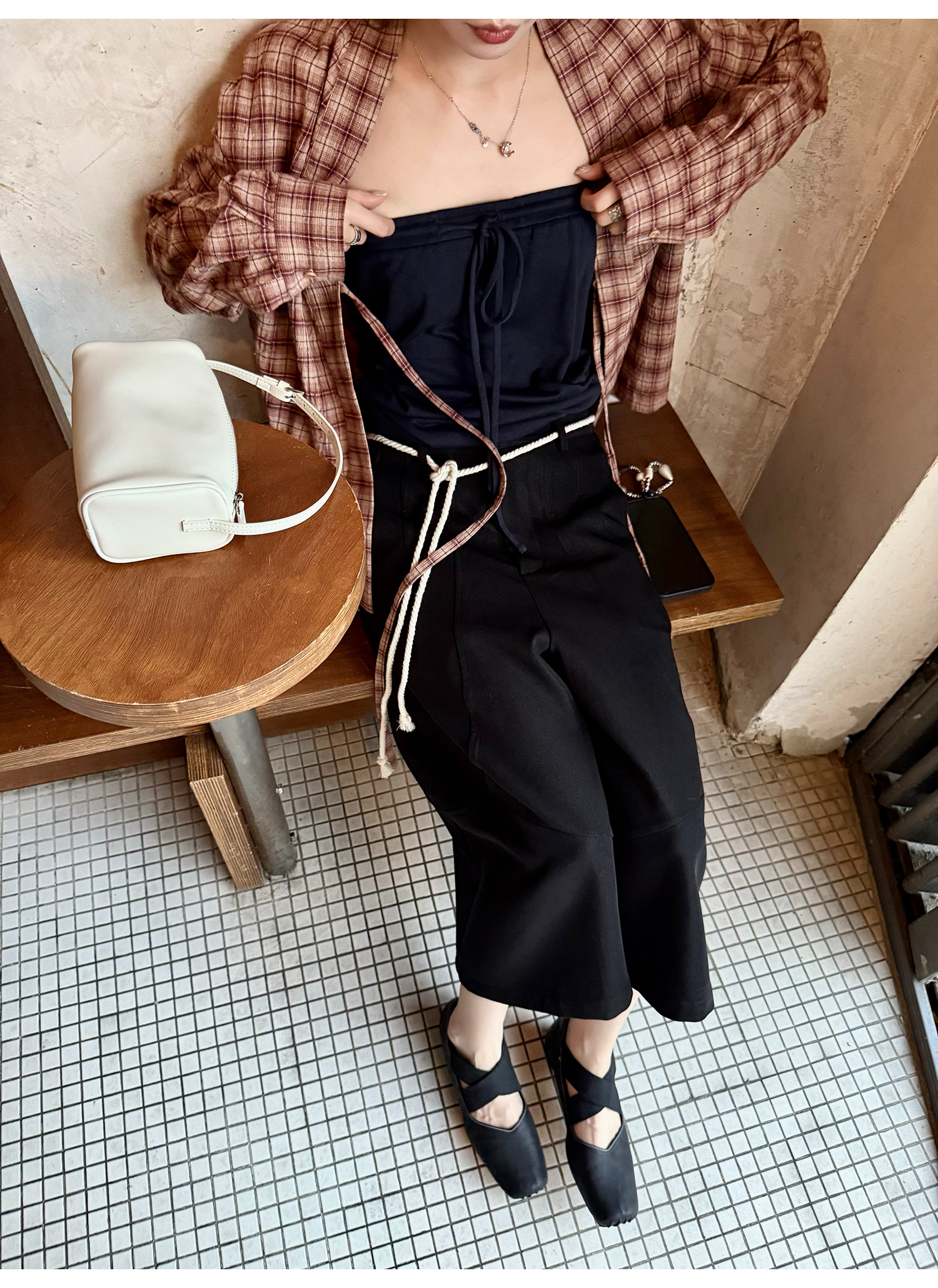 LelyMooch ローブ風リラックスカーデ  LEM211