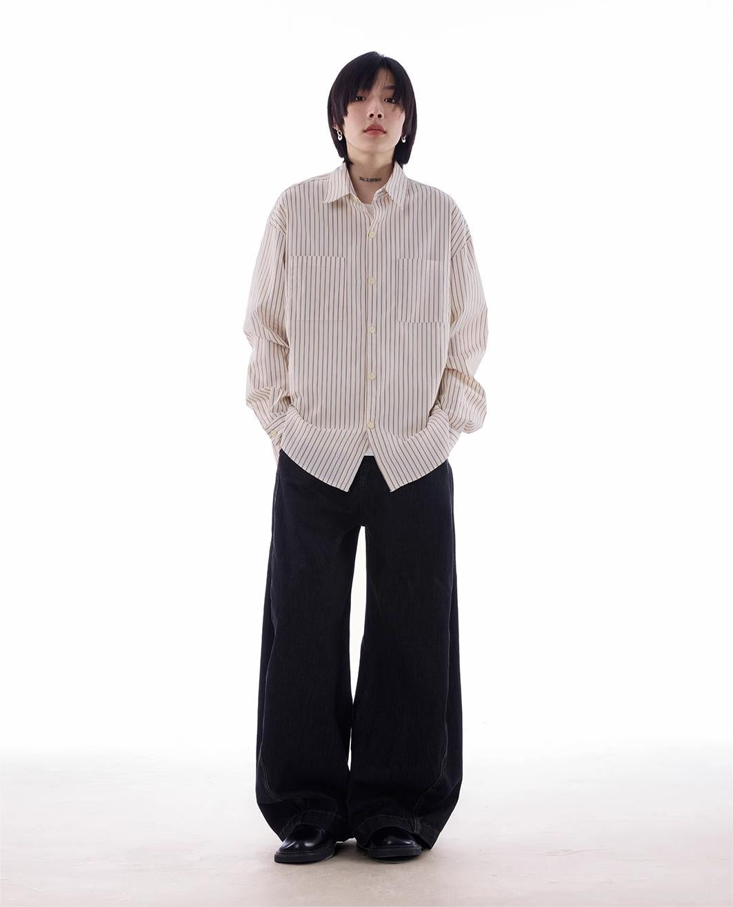 ゆったりガウチョ パンツ  LOM014