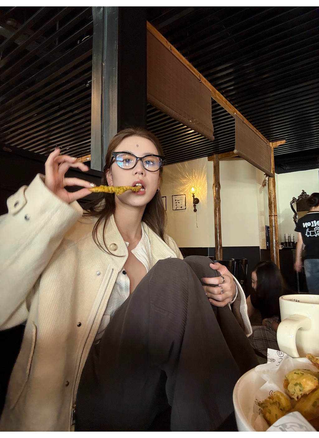 LelyMooch 厚手コーデュロイライダースジャケット LEM245