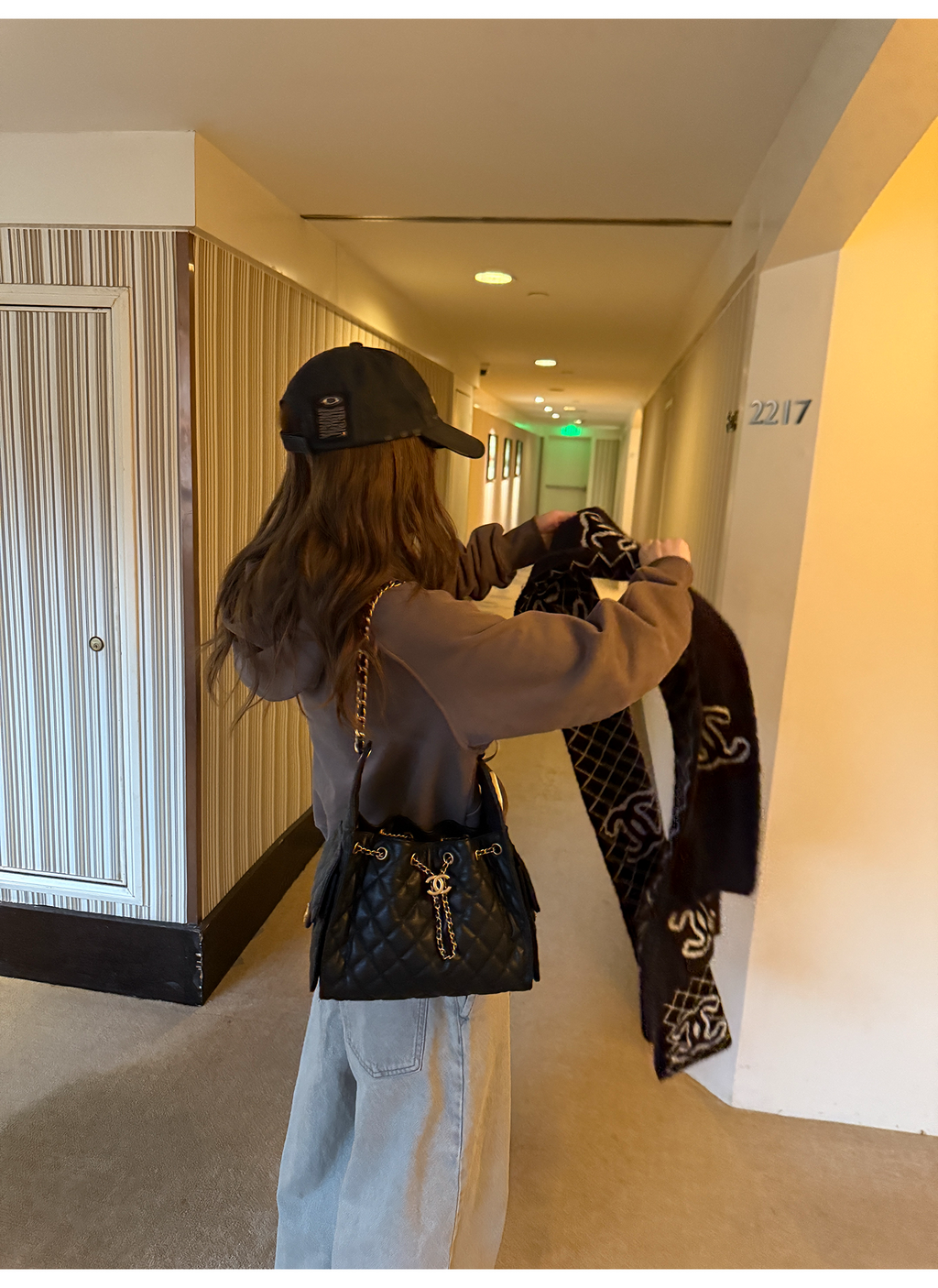 LelyMooch 裏起毛ジップアップフーディー　LEM275