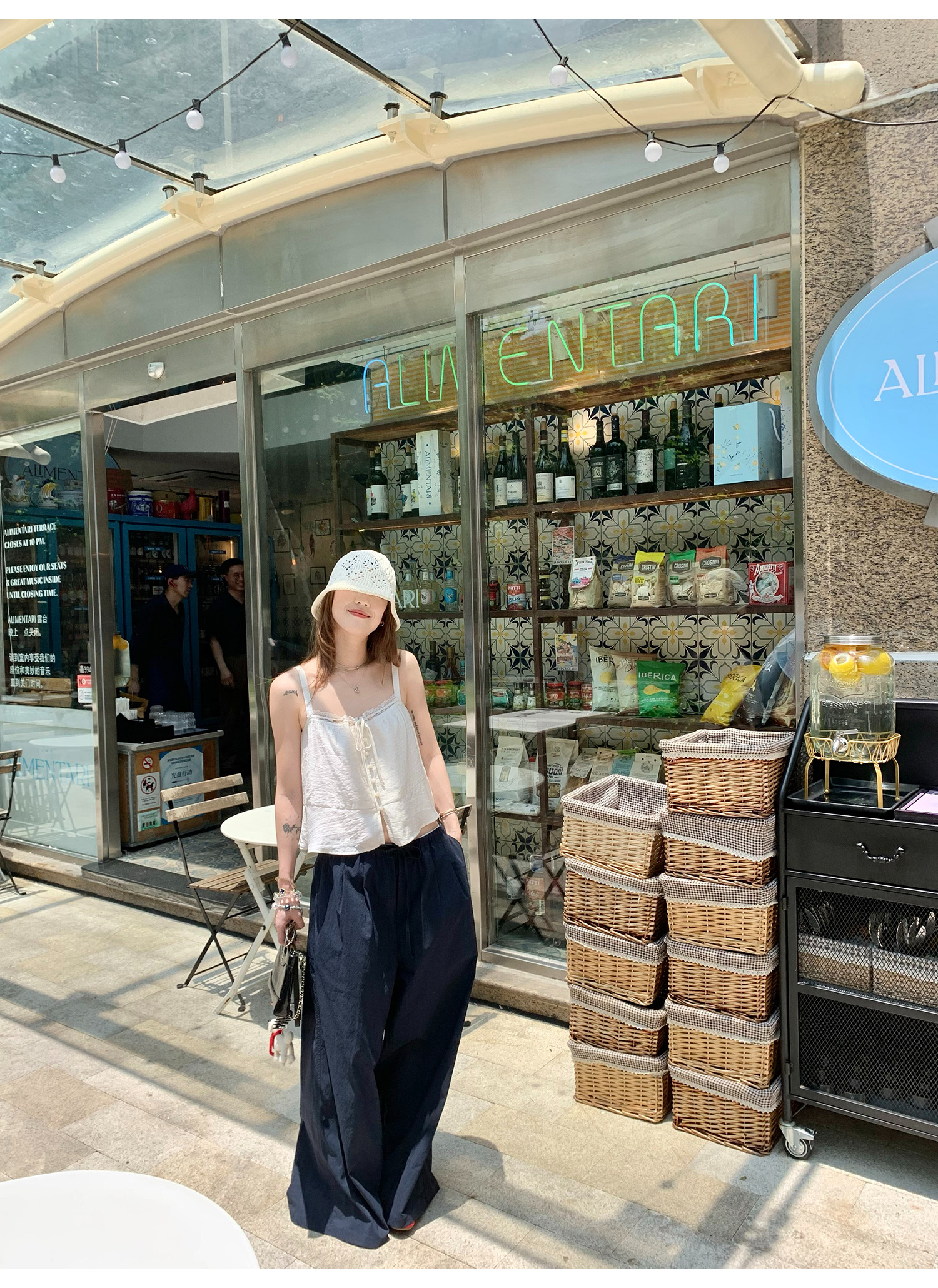 LelyMooch フレンチレースキャミ  LEM200