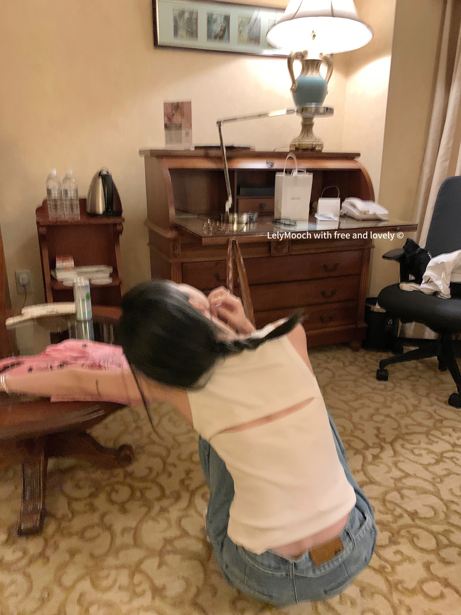 LelyMooch Back Lace Knit Tank Top LEM073