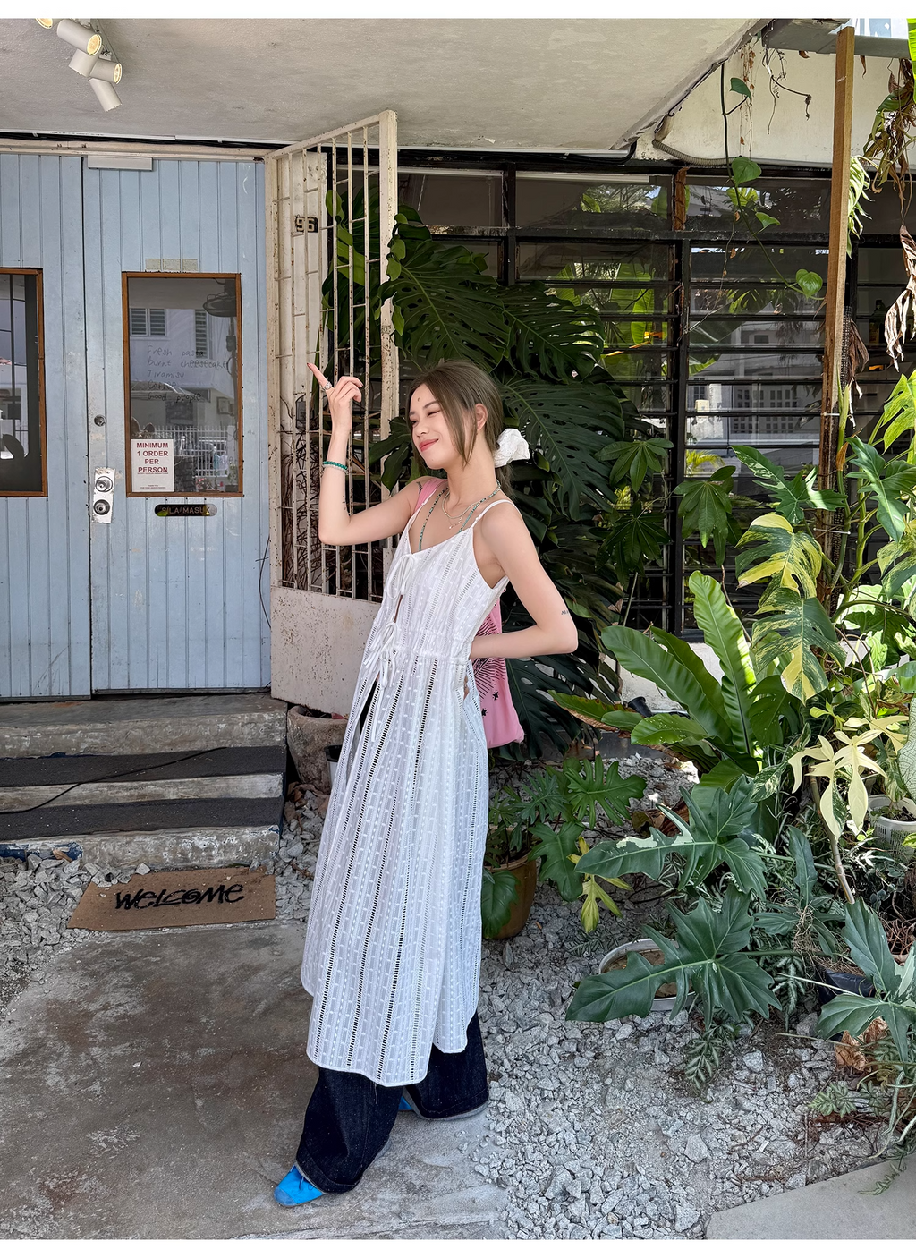 LelyMooch  リゾート ホルターネック ワンピース  LEM103