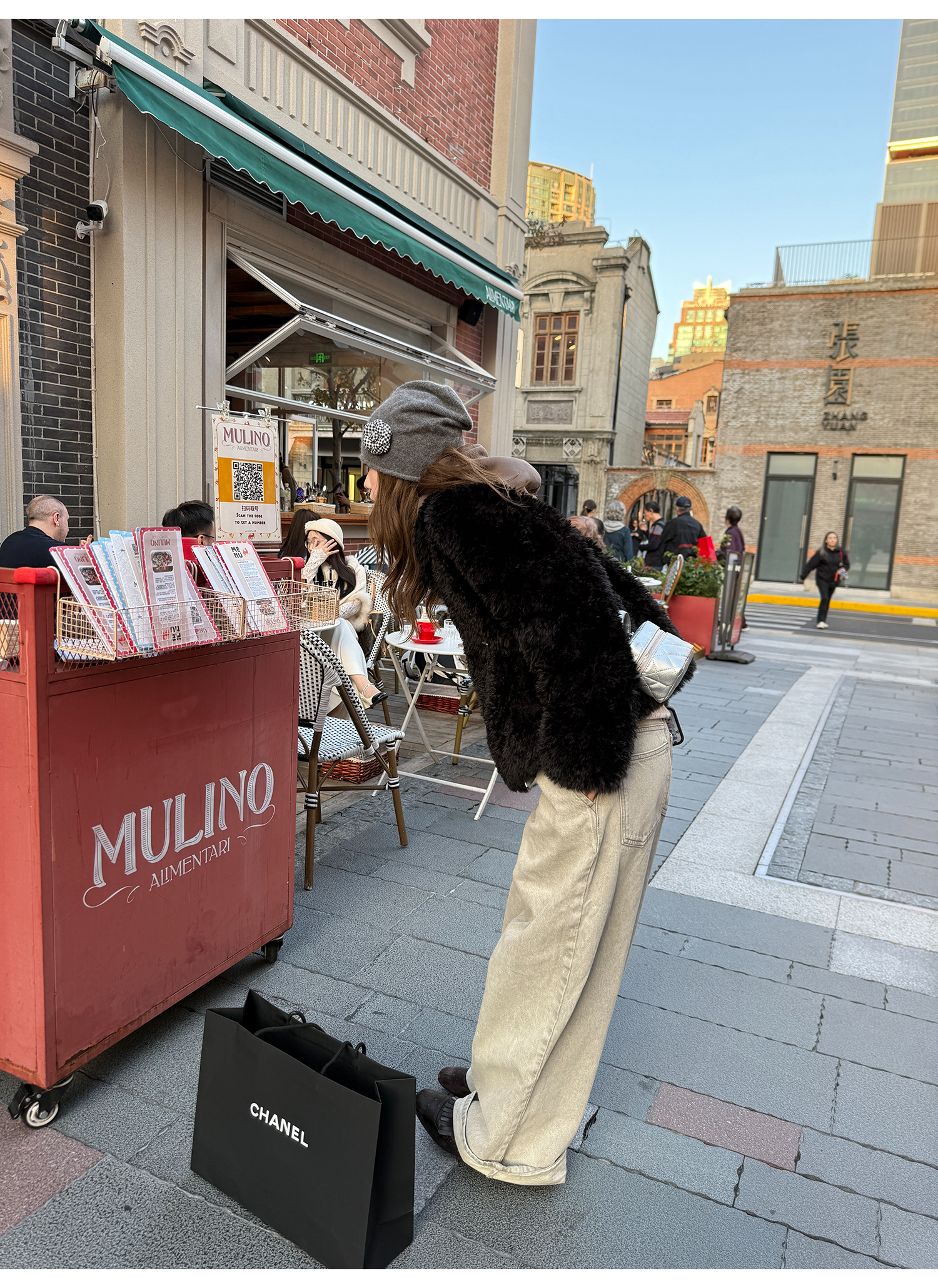 LelyMooch 韓ストムード アッシュホワイトデニム  LEM270