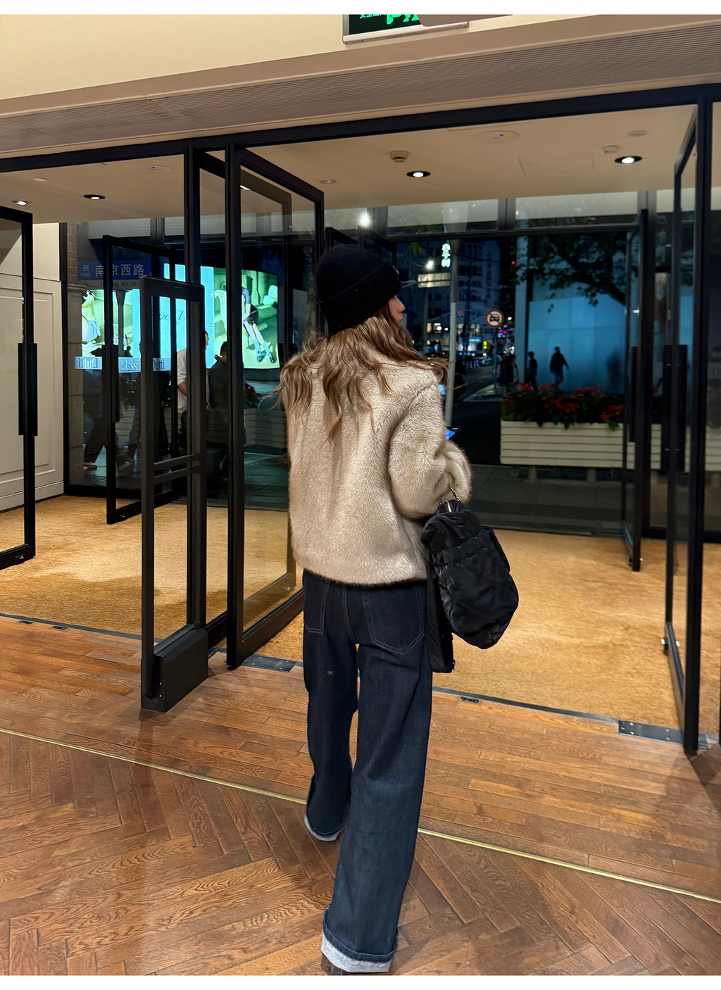 LelyMooch 日本デニム使用 ストレートパンツ  LEM273