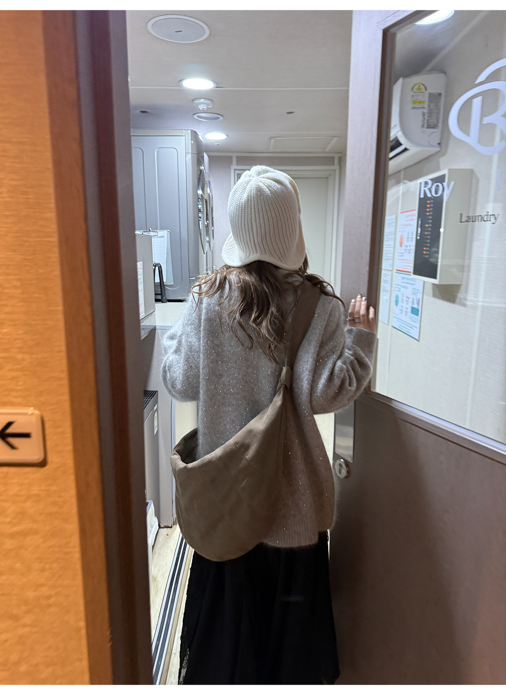 LelyMooch スパンコール入りカシミヤ混ニット  LEM267