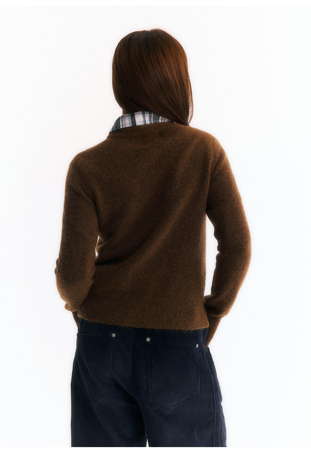 干支・馬モチーフ レトロジャカードニット  LOM040