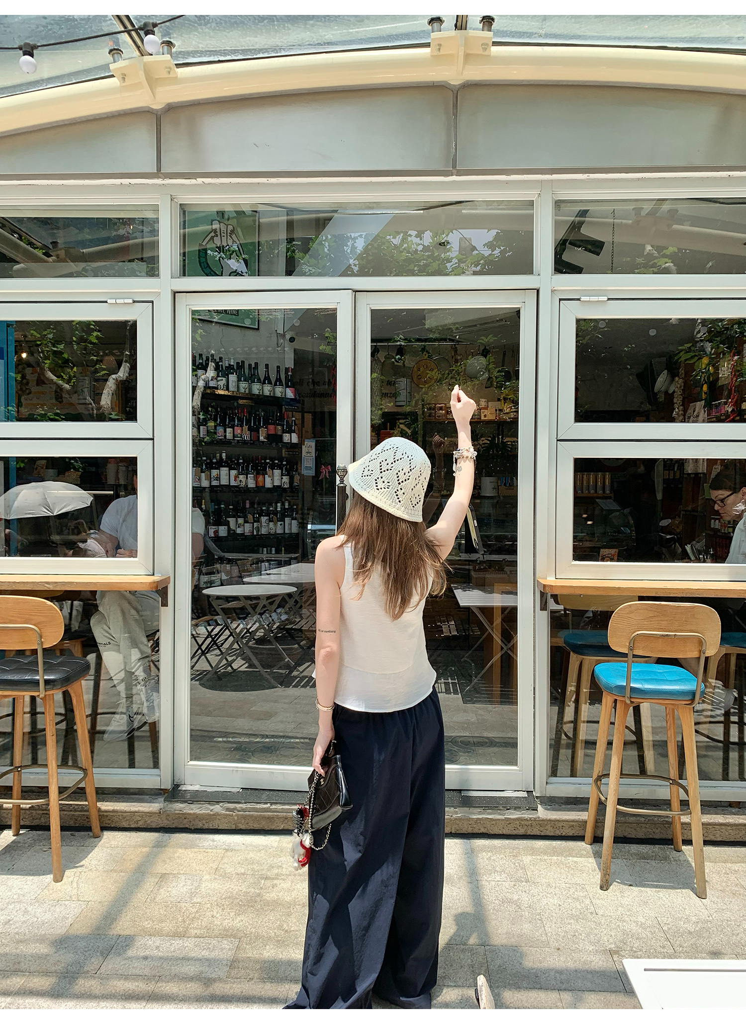 LelyMooch フレンチレースキャミ  LEM200